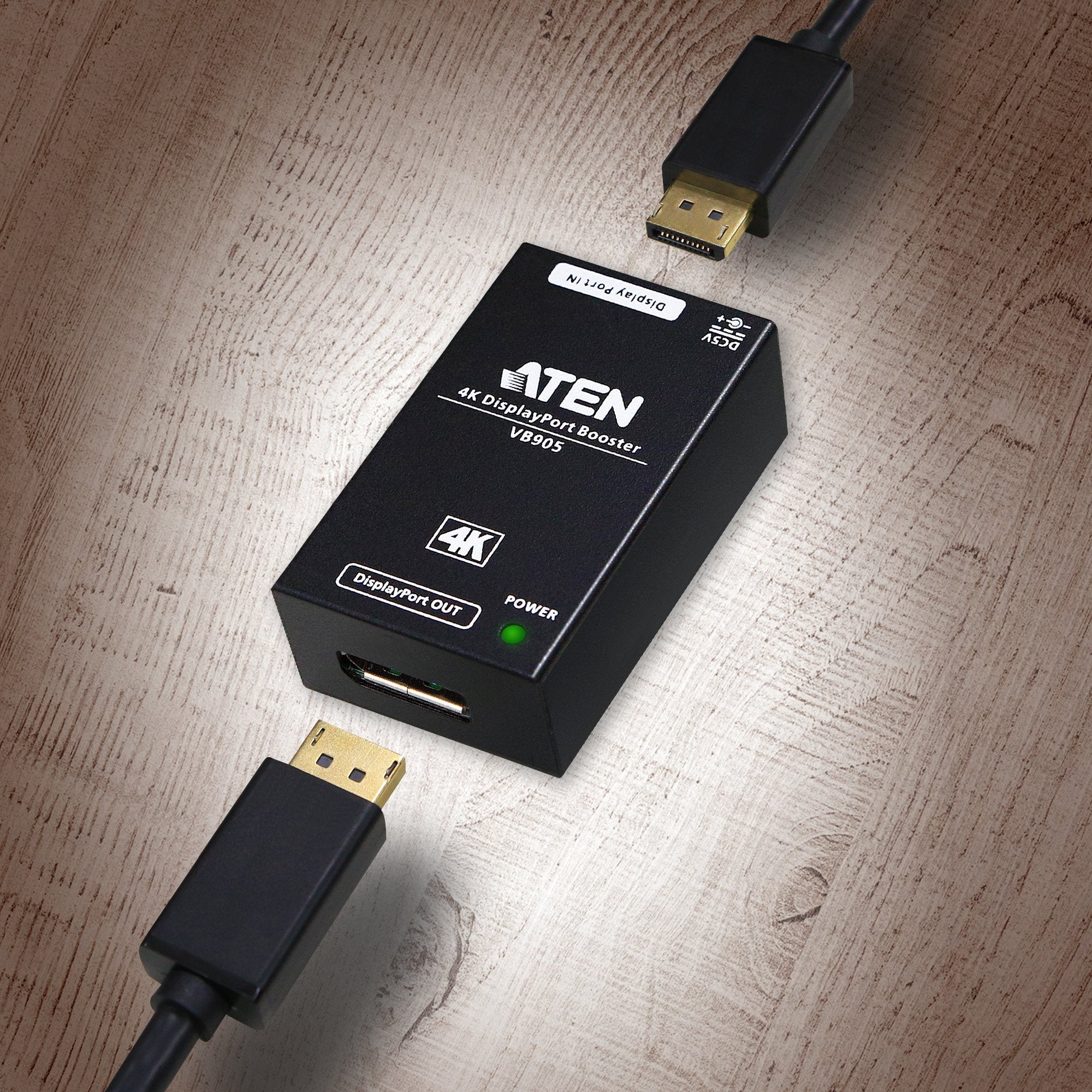 EAN 4719264646461 - ATEN VB905-AT-G extensor audio/video Repetidor de señales AV Negro imagen 4