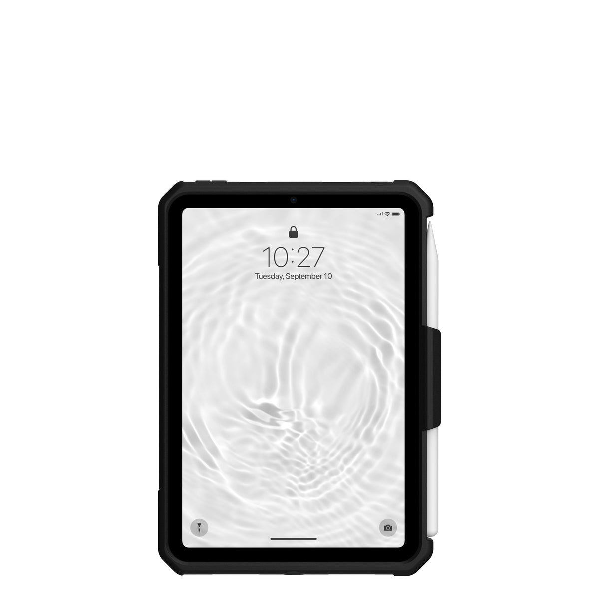 Uag Rugged Case For Ipad Mini 6th Gen W/Handstrap & Kickstand Black Carcasa Trasera Para Tableta Poliuretano Termoplástico (Tpu) Negro Para Apple Ipad Mini (6ª Generación)
