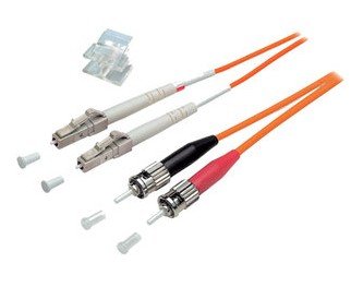 S-Impuls Duplex Cable De Red Lc St 50 125? Om2 1,0m