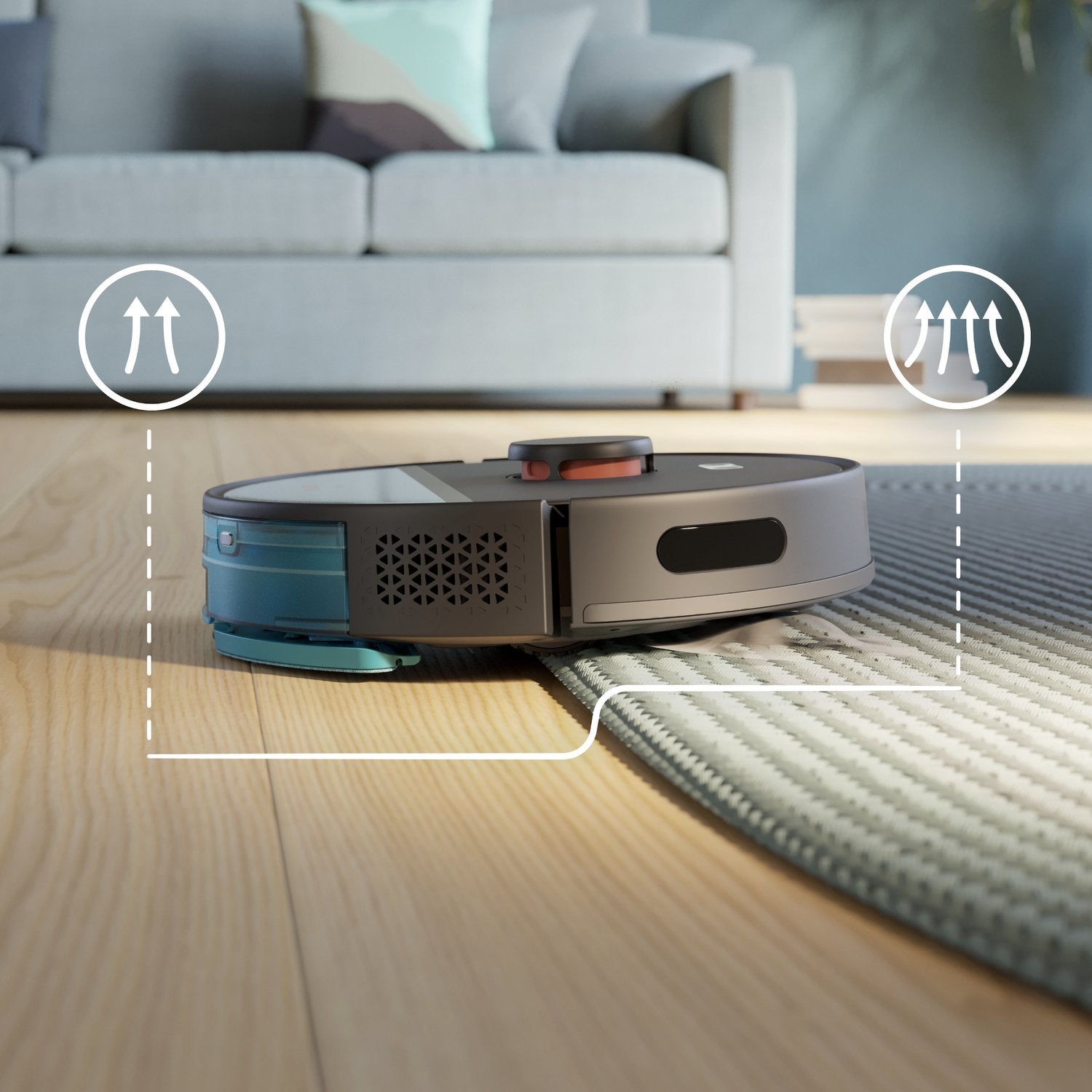 EAN 8720389022876 - Philips 3000 series XU3000/01 aspiradora robotizada 0,35 L imagen 2