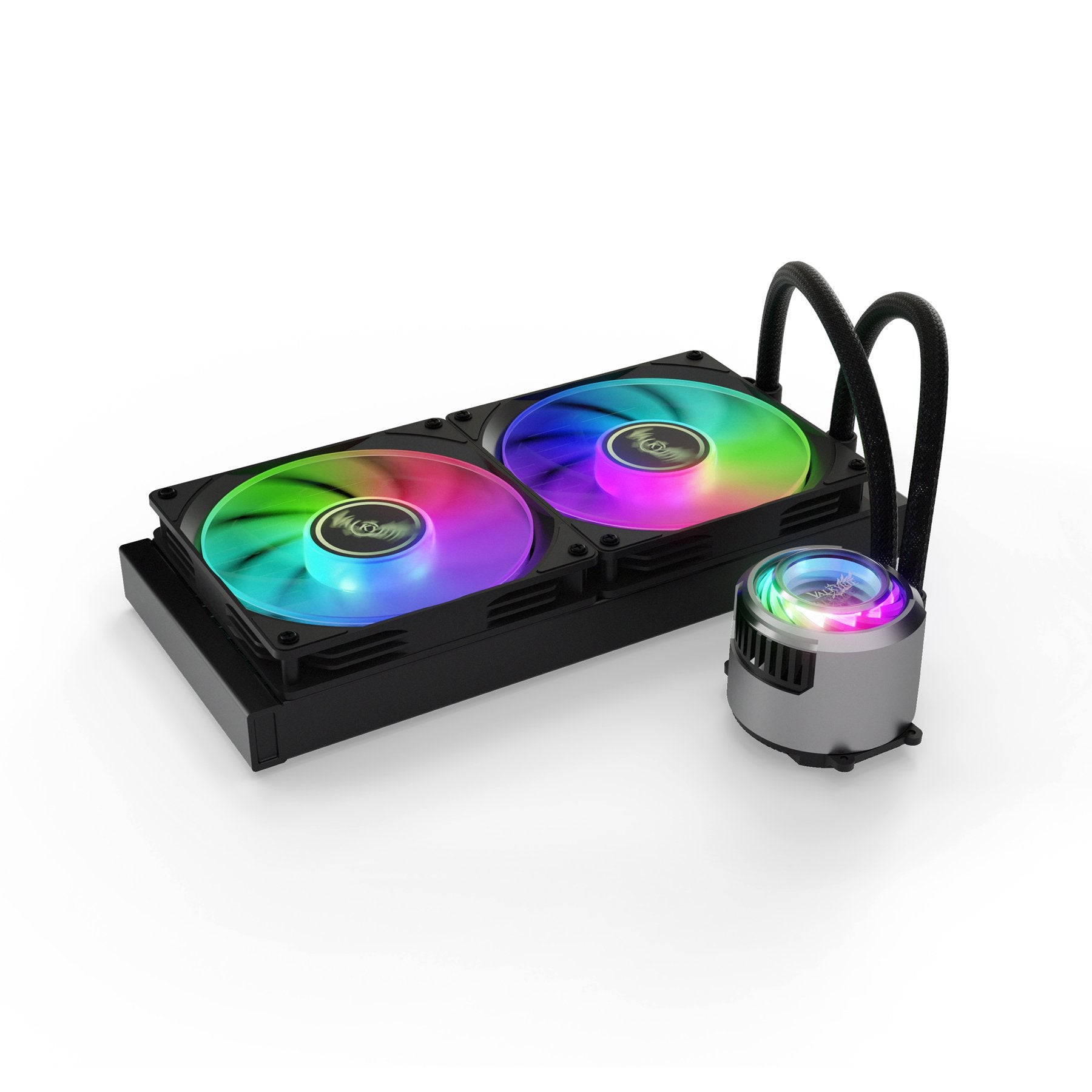 Valkyrie Jarn 280 Argb, Refrigeración Por Agua Negro Vk-Aiojr280b