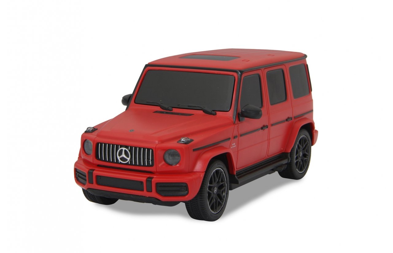 Jamara Mercedes-Benz Amg G63 Modelo Controlado Por Radio Coche Motor Eléctrico 1:24, Radiocontrol Rojo/Negro, Coche, 1:24, 6 Año(S)
