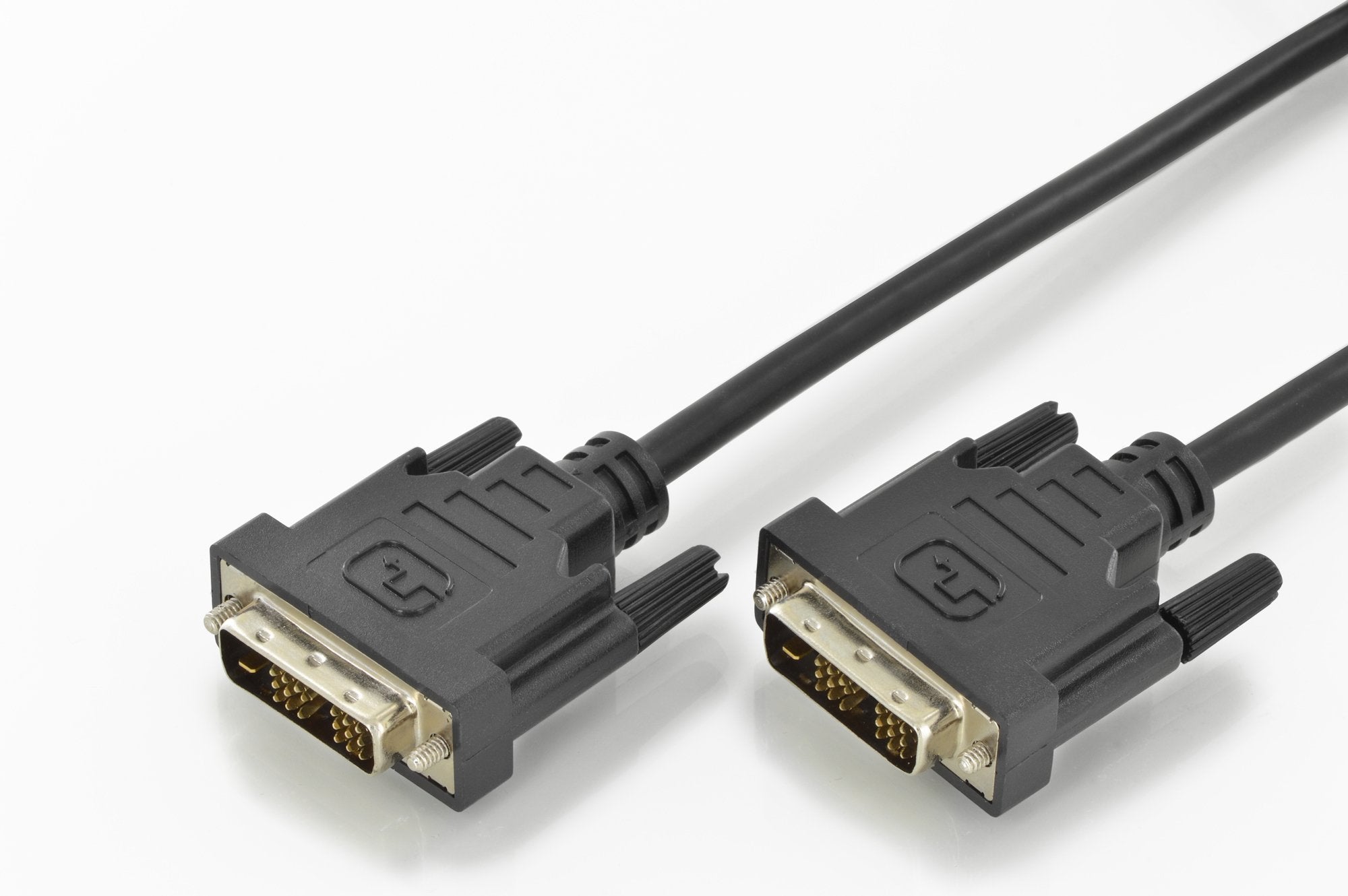 Digitus 2m, 2xdvi-D Cable Dvi Dvi-D Negro