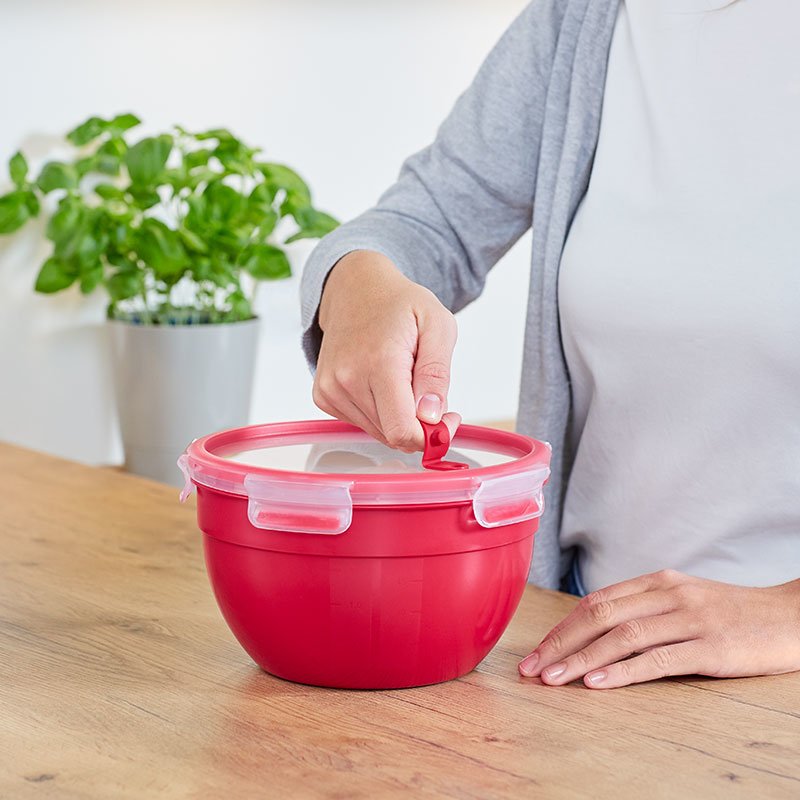 EAN 4009049532264 - EMSA N10605 Alrededor Caja 1,1 L Rojo, Transparente 1 pieza(s) imagen 4