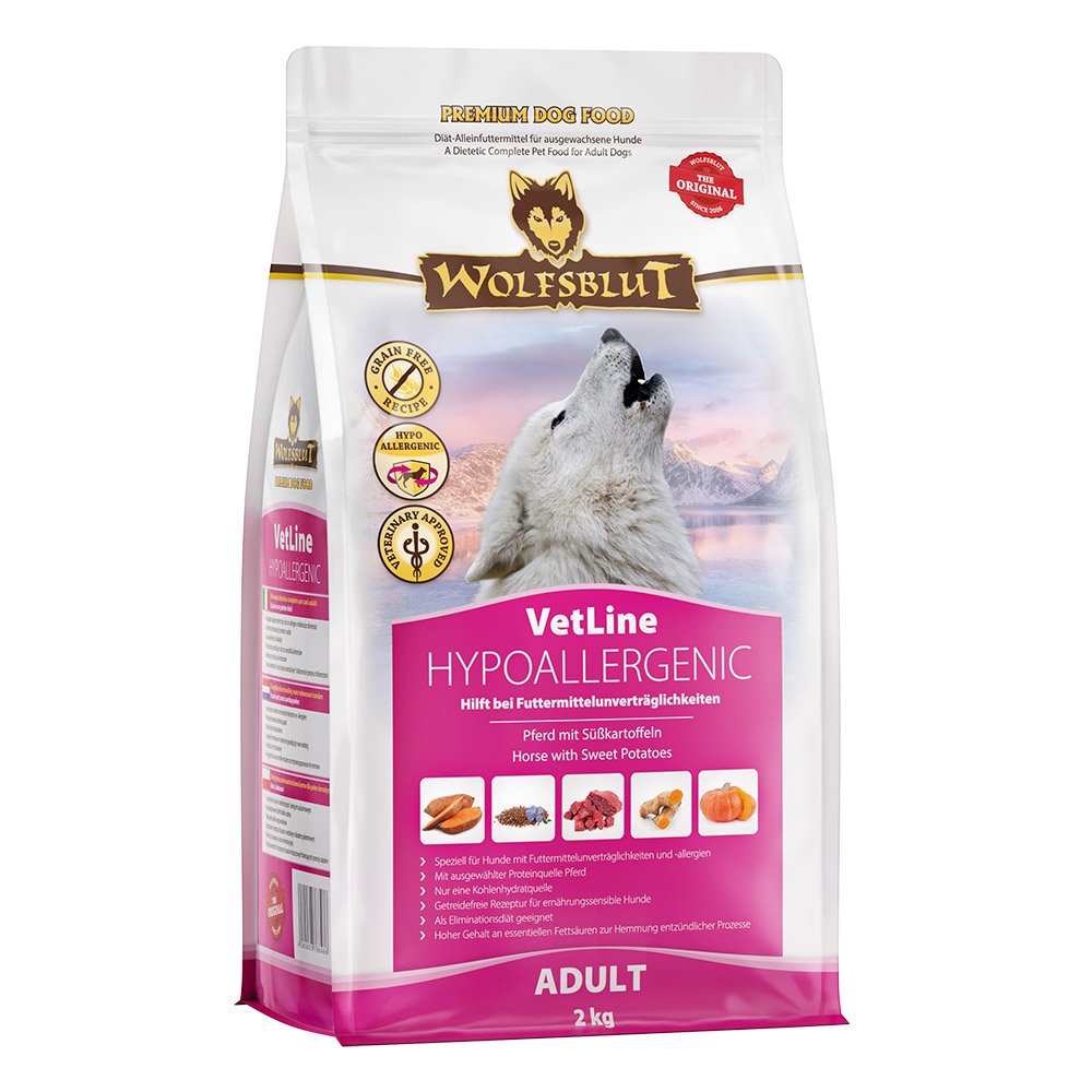EAN 4260603786466 - Wolfsblut VetLine Hypoallergenic 2 kg Adulto Cabello imagen 1