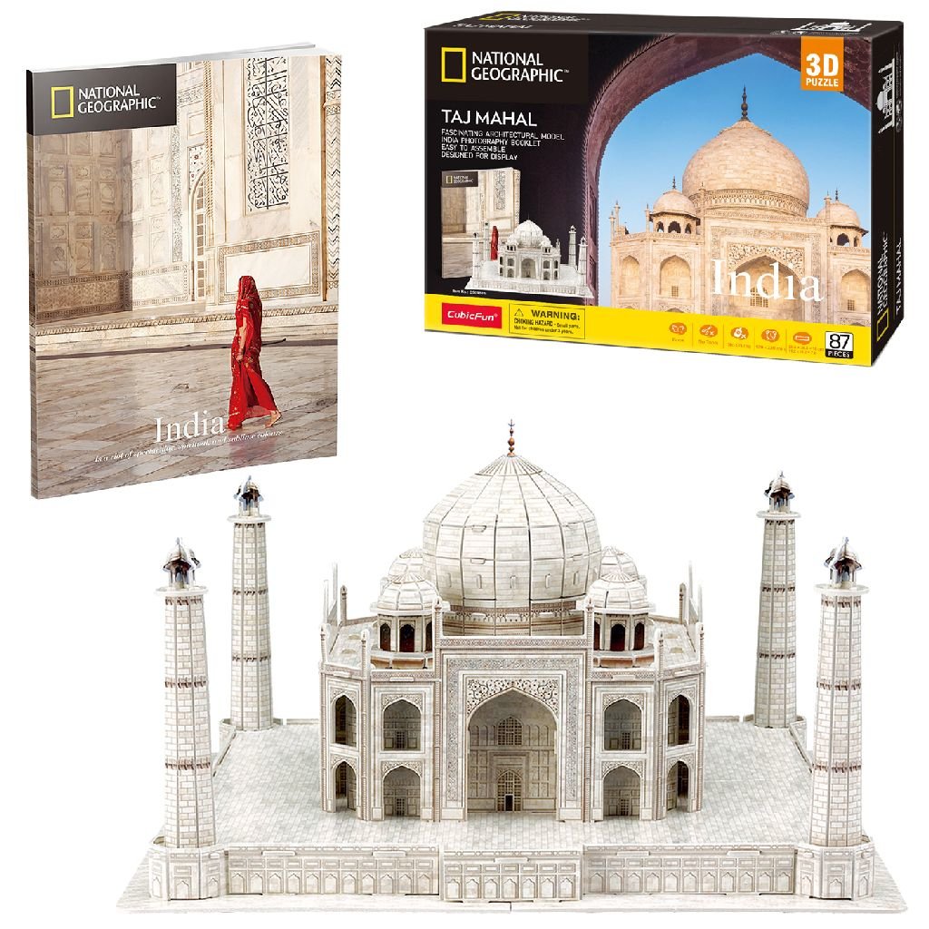 EAN 6944588209810 - CubicFun Taj Mahal Puzle 3D 87 pieza(s) Edificios imagen 2