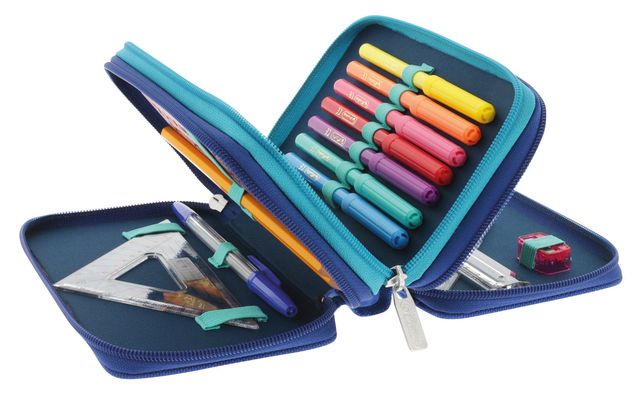 Herlitz Tricase 31tlg Dip Dye Blue Turquoise