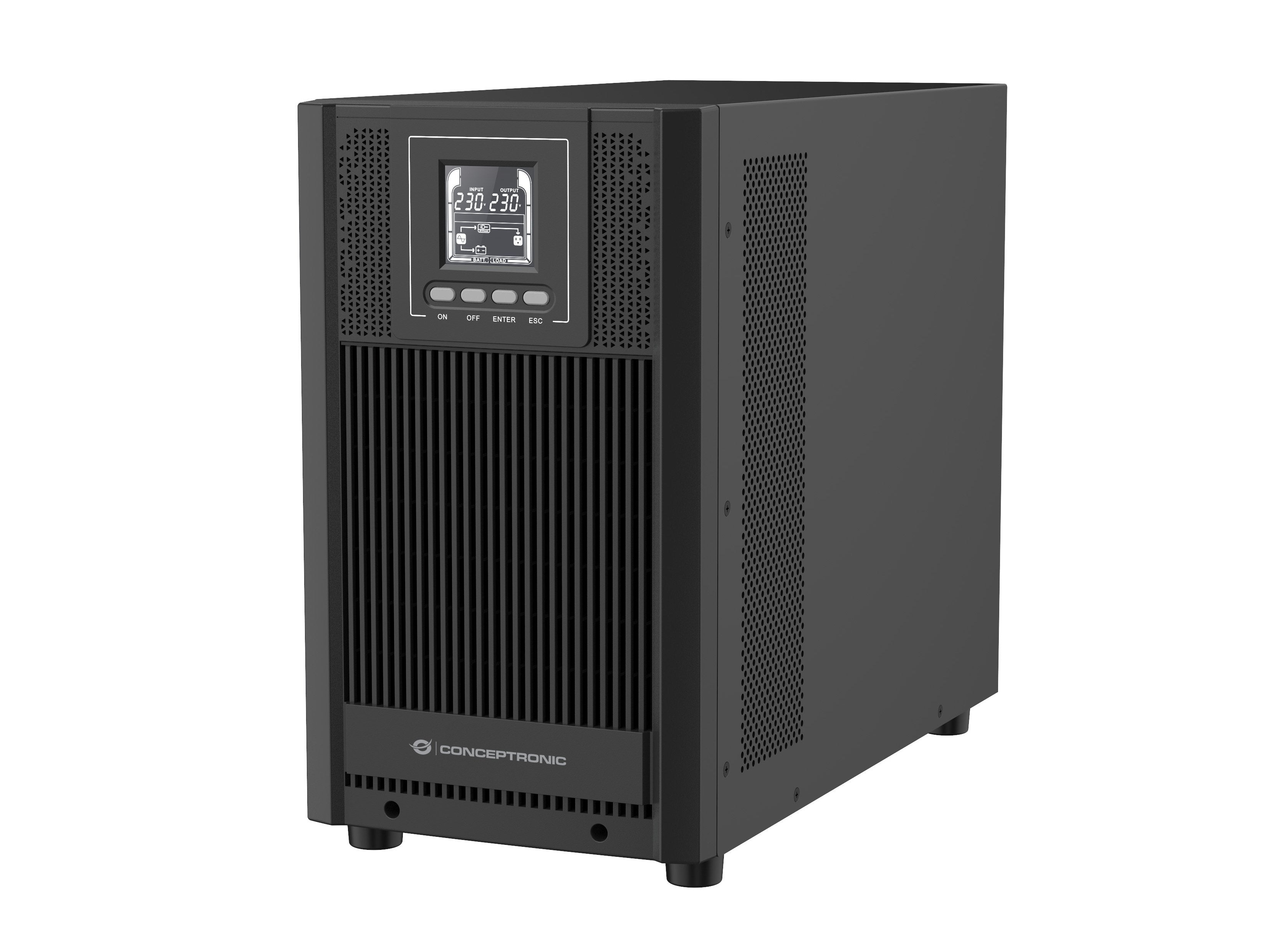 Conceptronic Zeus Usv 3000va 2700w Online Ups,Iec Epo Port