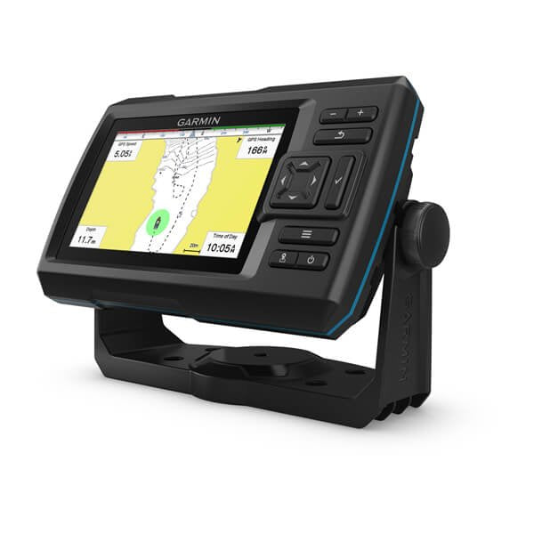 Sonda Gps Garmin Striker Vivid 5cv Gps Integrado Mapas Quickdraw Contours/ Sonda Chirp Clearvü Con Transductor Gt20-Tm