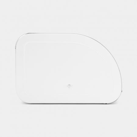 Brabantia Roll Top Bread Bin White, Medium