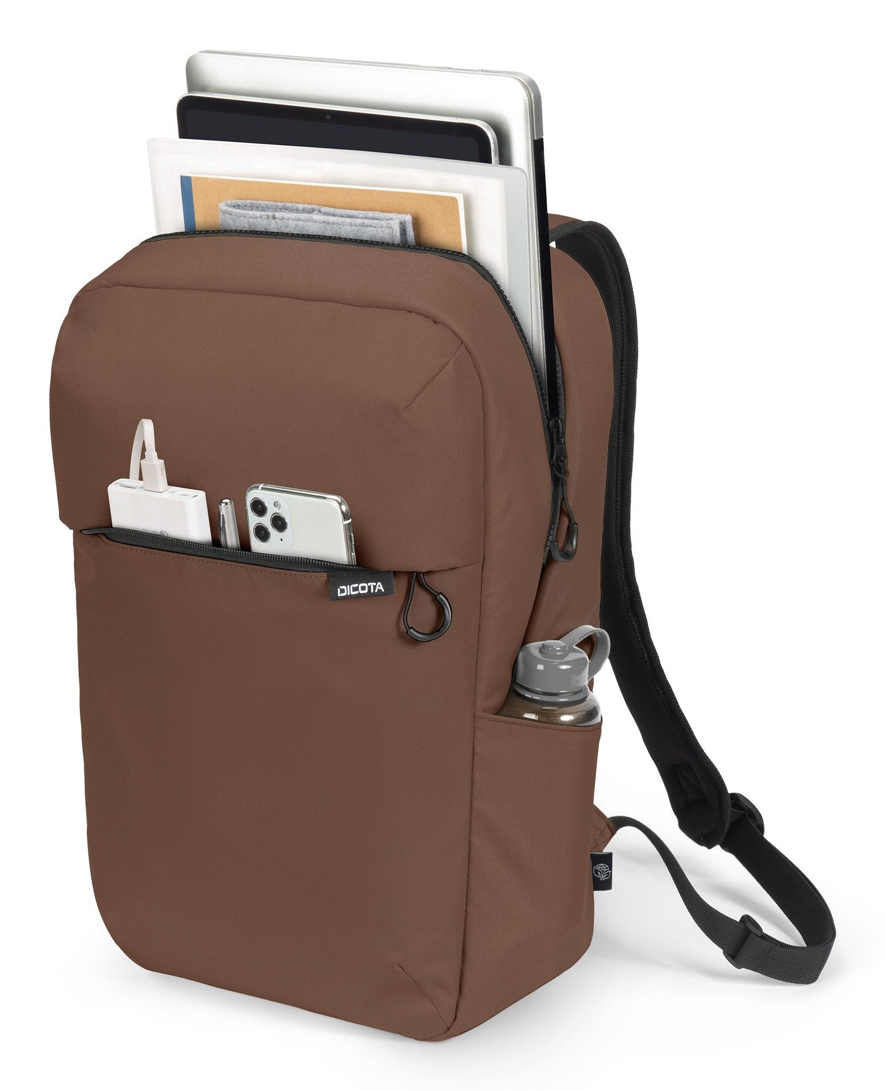 EAN 7640239422223 - DICOTA D32124-RPET mochila Mochila informal Marrón Poliéster imagen 6