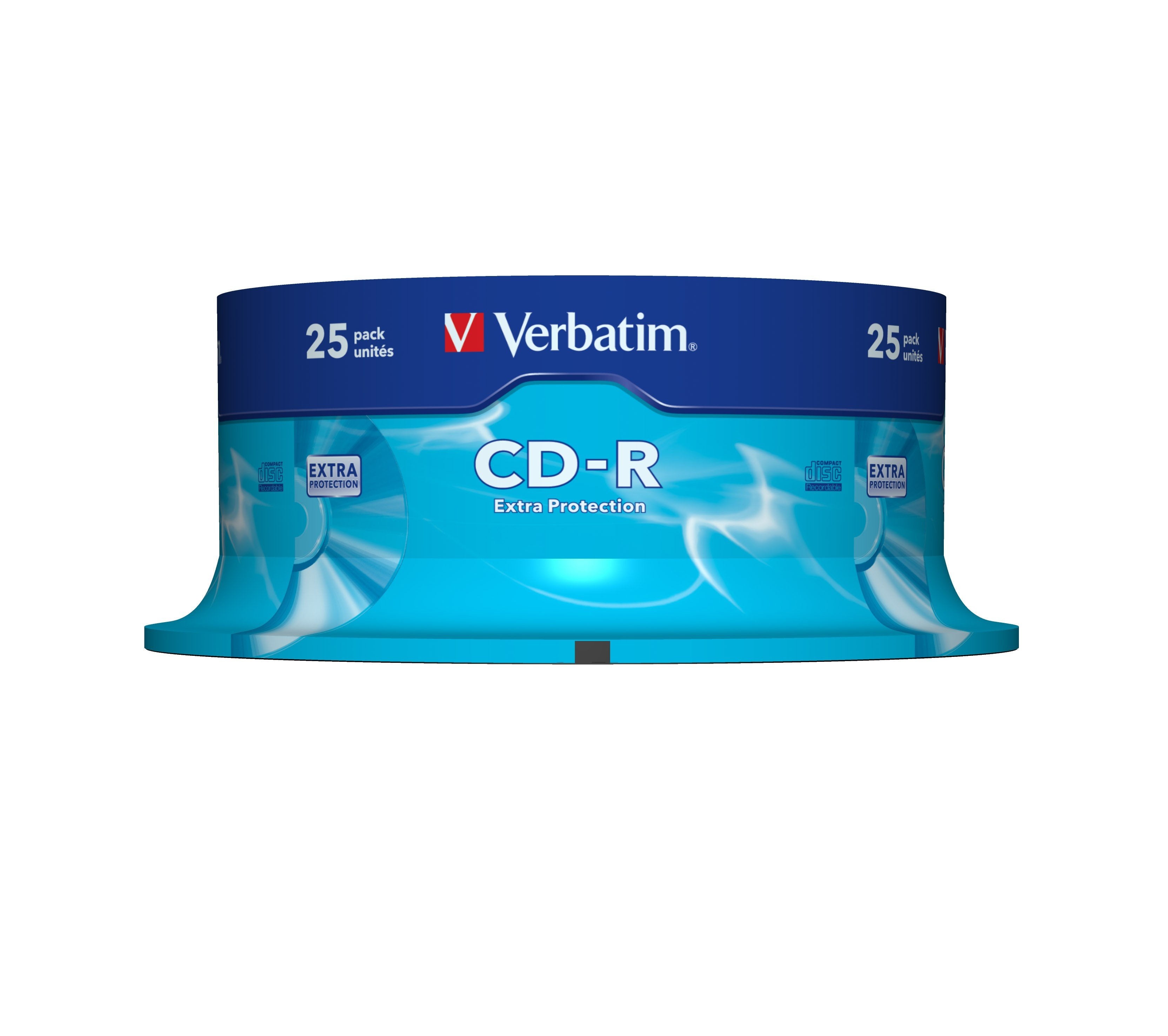Verbatim Cd-R 700mb 52x 80 Min. Tarrina 25 43432 (8)