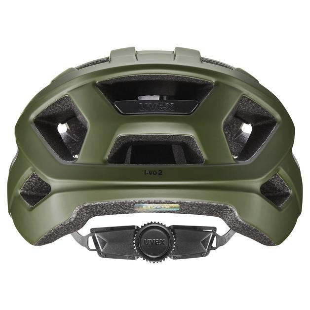 Casco De Ciclismo Uvex I-Vo 2 56-60cm, Oliva Oscuro Mate