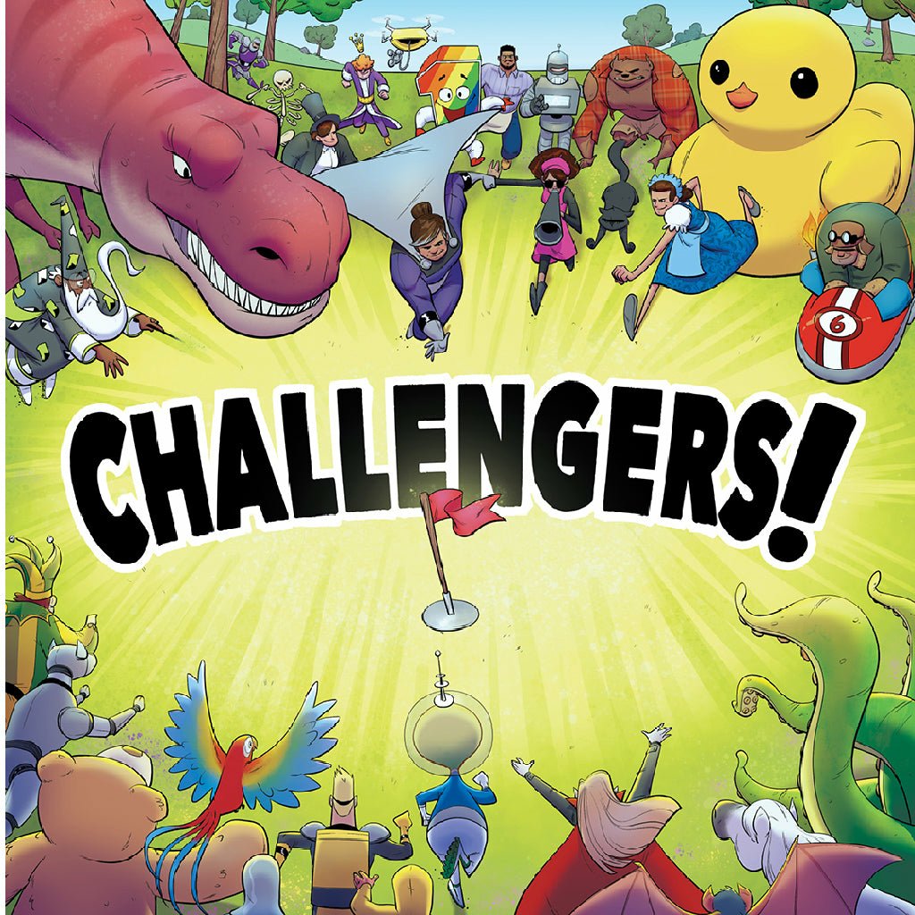 Asmodee Challengers!, Juego De Cartas Zmnd0028
