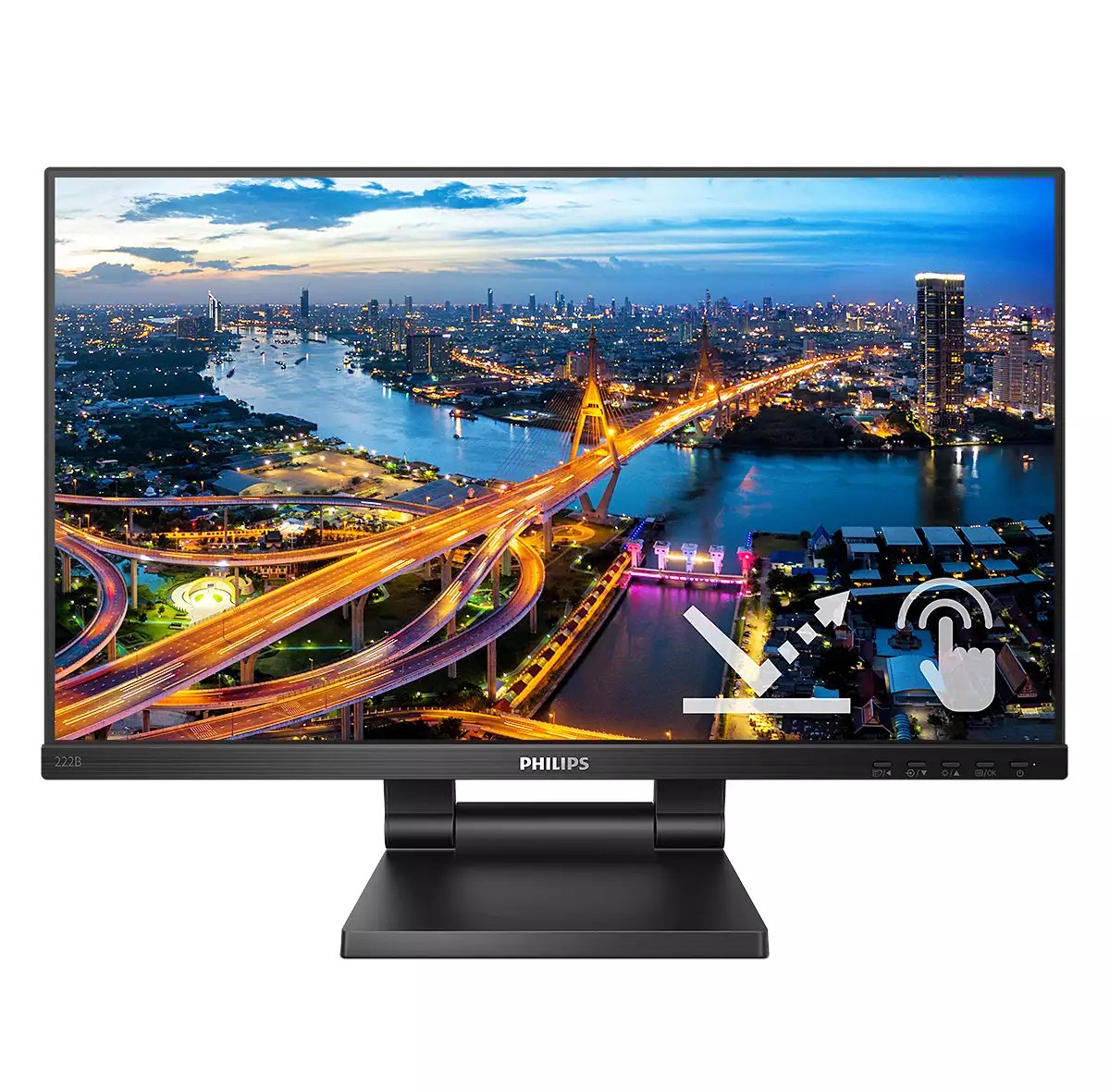 EAN 8712581776770 - Philips B Line 222B1TC/00 pantalla para PC 54,6 cm (21.5") 1920 x 1080 Pixeles Full HD LED Pantalla tácti imagen 1