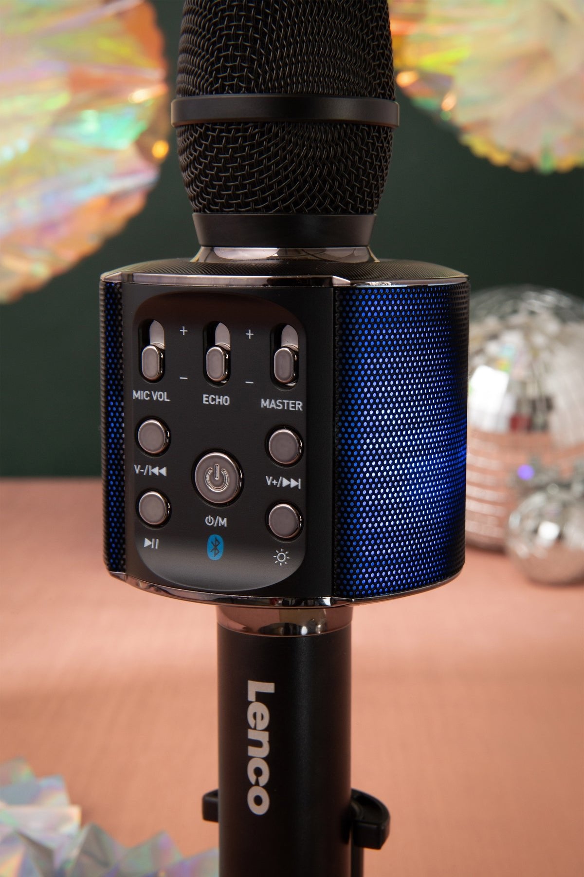 EAN 8711902042105 - Lenco BMC-090 Negro Micrófono para karaoke imagen 14