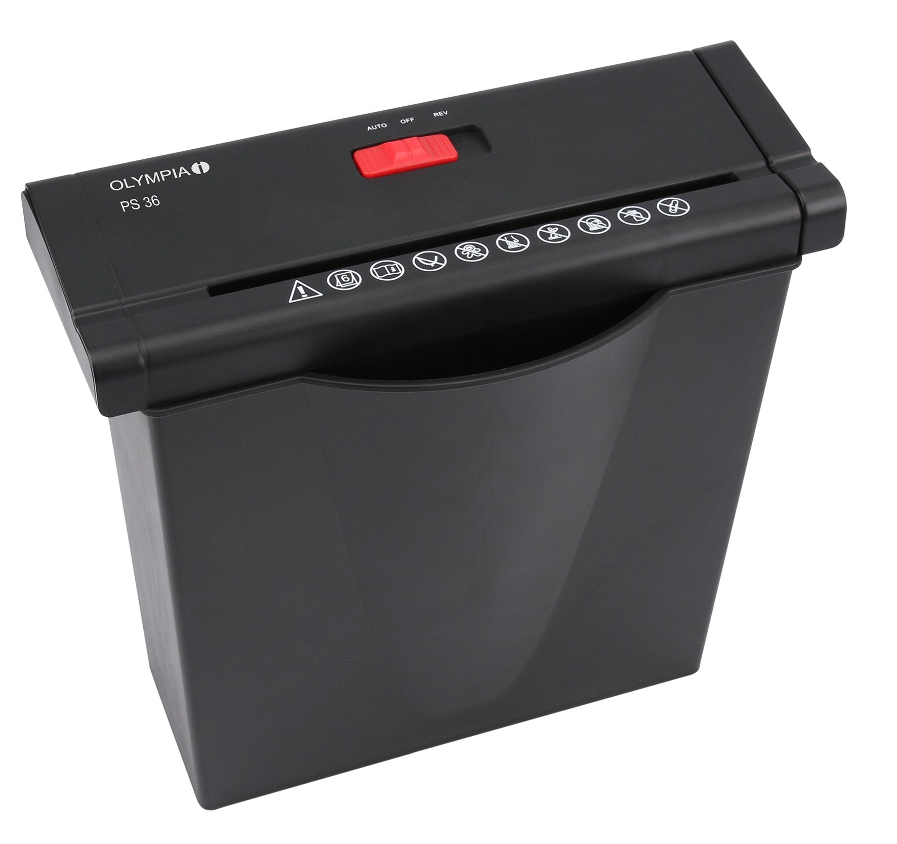 Destructora De Papel Olympia Ps 36 Negra