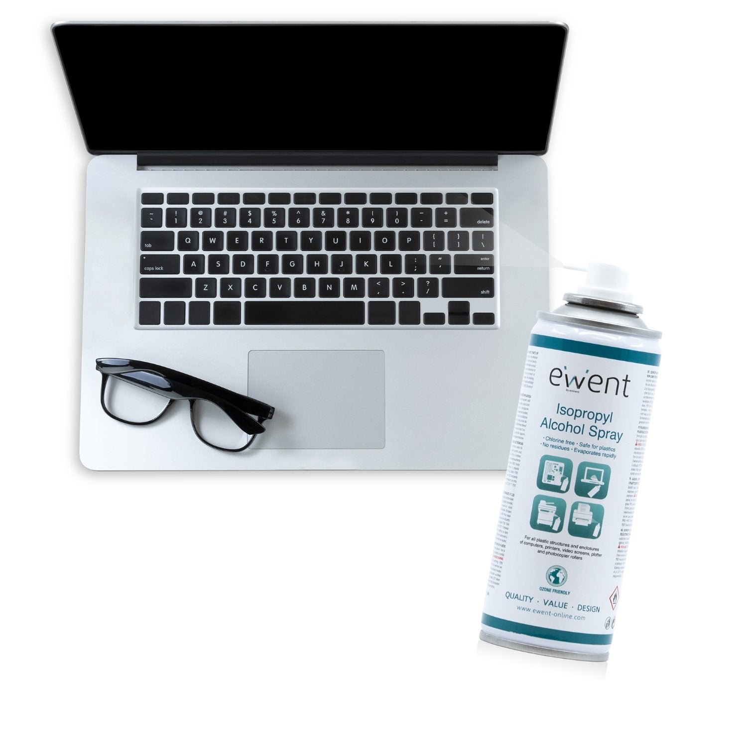 EAN 8054392614064 - Ewent EW5613 kit de limpieza para computadora Impresora Espray para limpieza de equipos 200 ml imagen 4