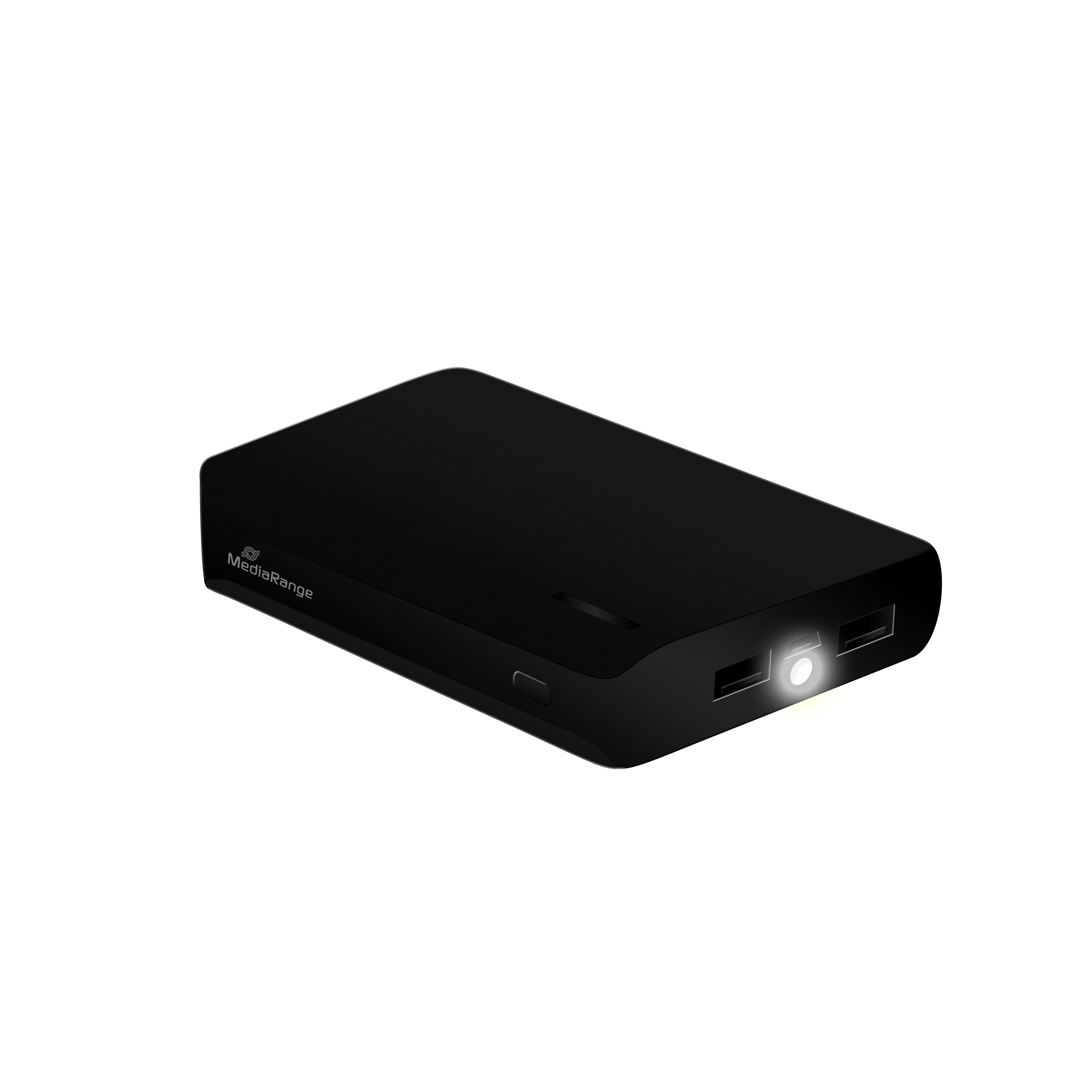 EAN 4260459613381 - MediaRange MR752 batería externa Ión de litio 8800 mAh Negro imagen 2