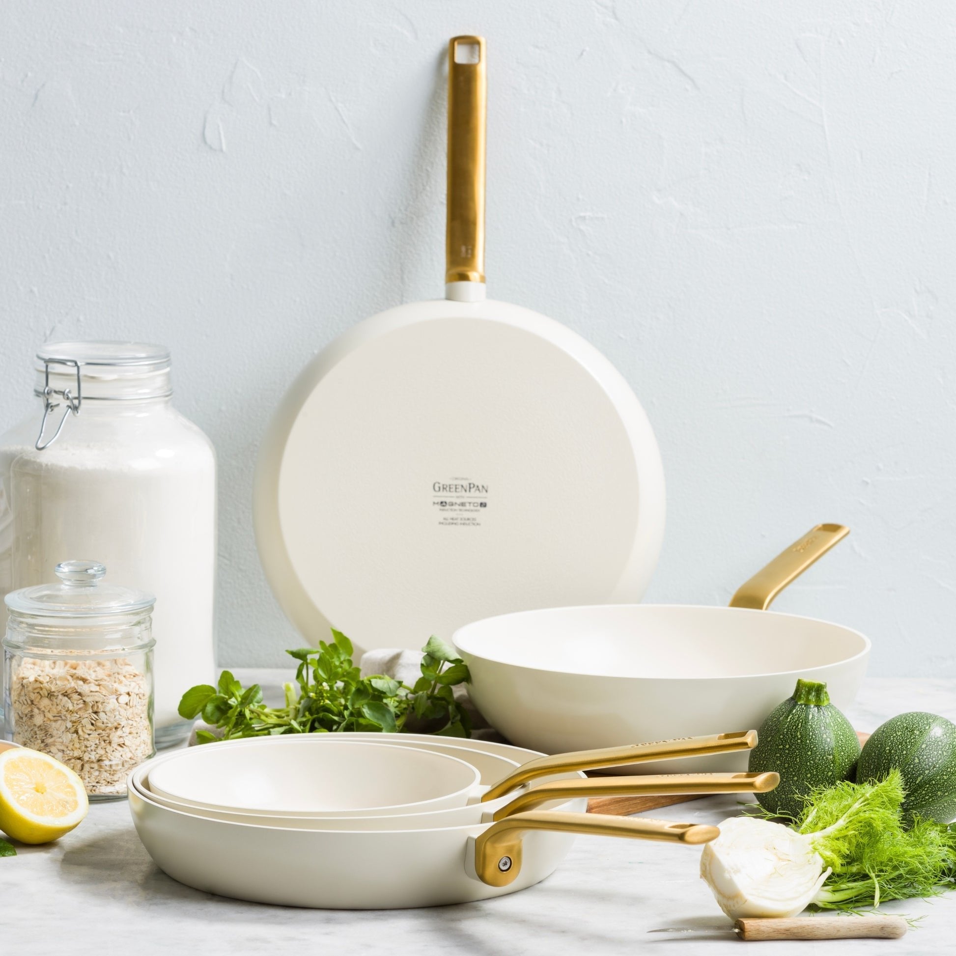 Greenpan Evolution Bratpfanne 30cm Creme