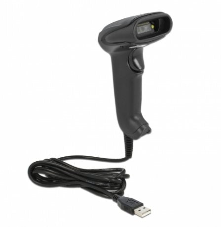 Escáner De Código De Barras Usb 1d Y 2d Delock Con Cable De Conexión - Versión Alemana