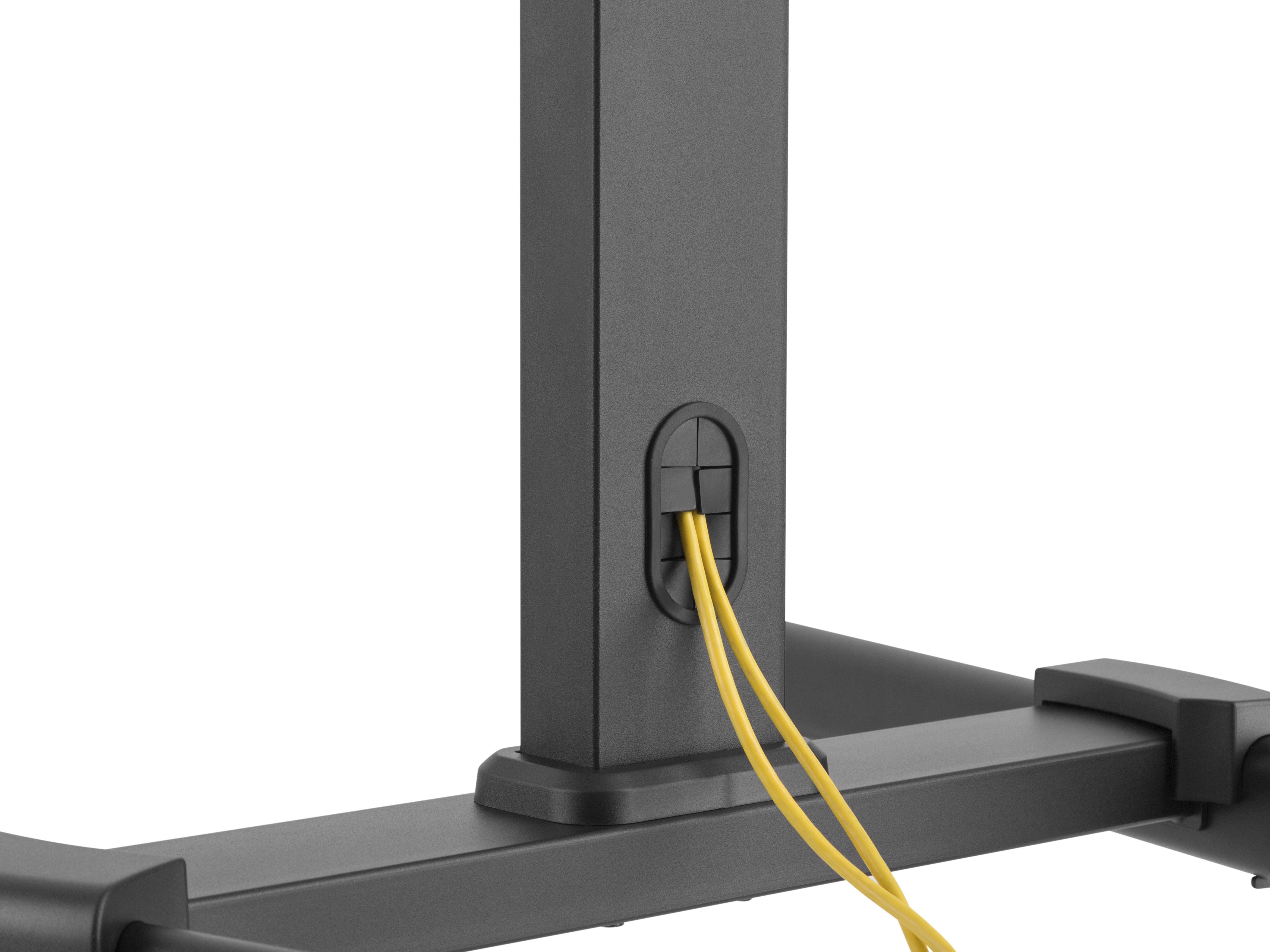 EAN 4015867222966 - Equip 650607 mueble y soporte para dispositivo multimedia Negro Panel plano Carro multimedia imagen 4
