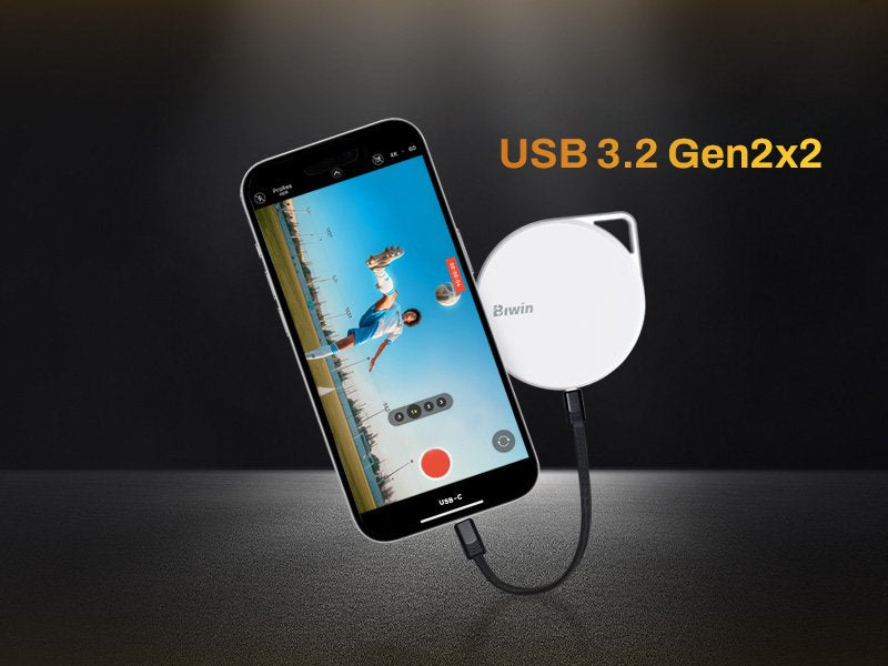 EAN 6955914639133 - Biwin PM2000 512 GB USB Tipo C USB 3.2 Gen 2x2 Blanco imagen 11