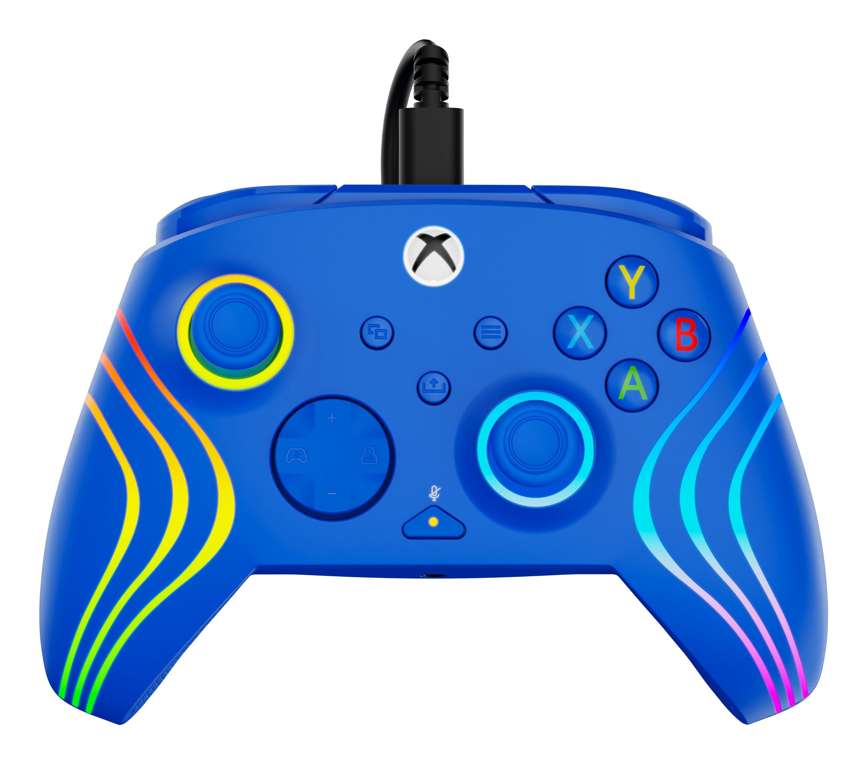 EAN 0840454400090 - Turtle Beach Afterglow Wave Azul USB Gamepad PC, Xbox, Xbox One, Xbox Series S, Xbox Series X imagen 2
