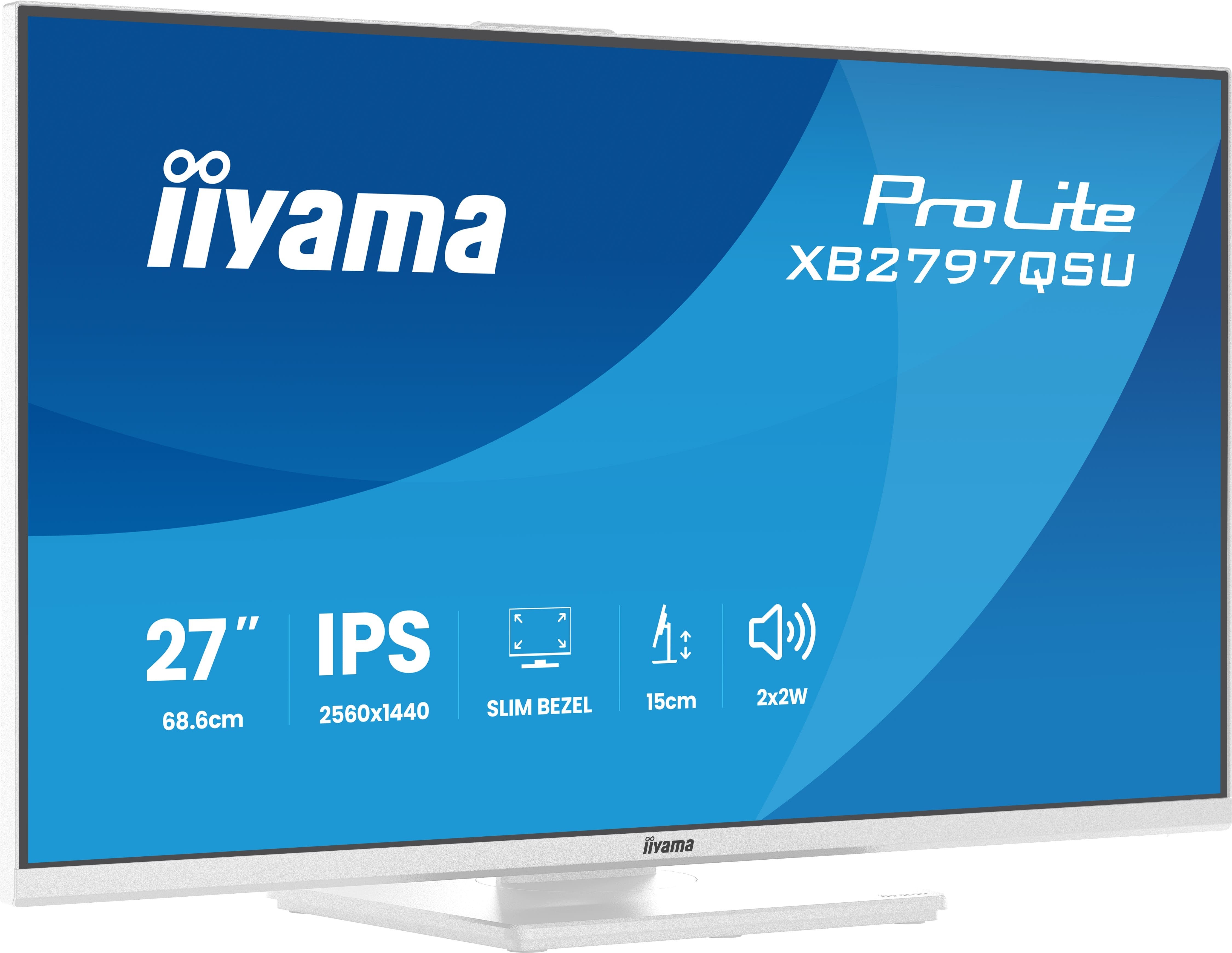 Iiyama 68.6cm 27" Xb2797qsu-W1 16:9 2xhdmi+Dp+2xusb-C