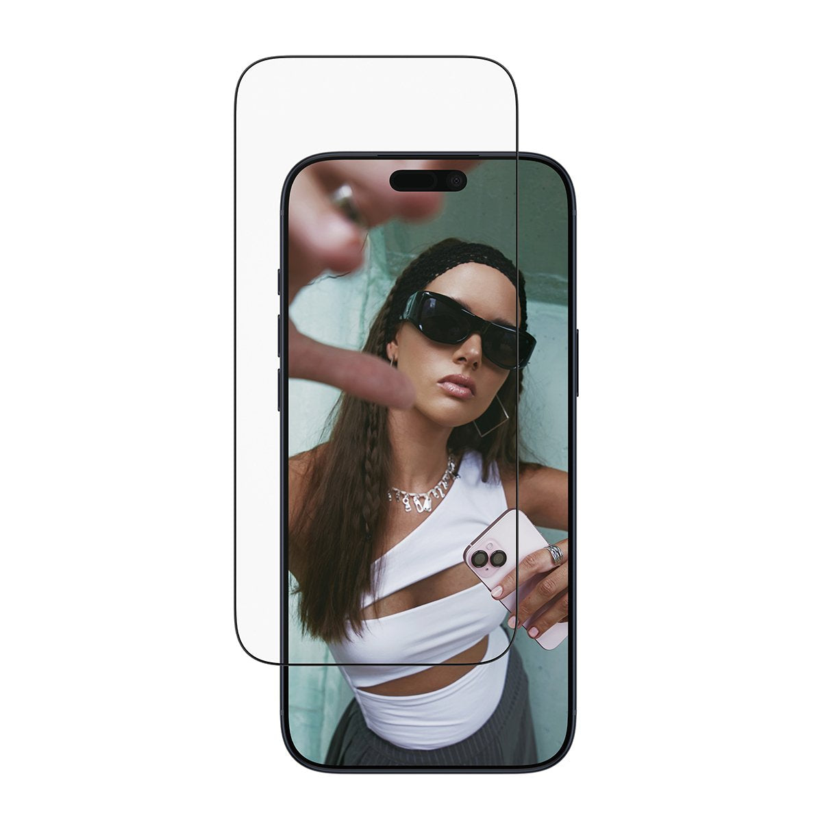 Panzerglass Safe. Screen Protector W. Negro Frame Iphone 17 Pro Max