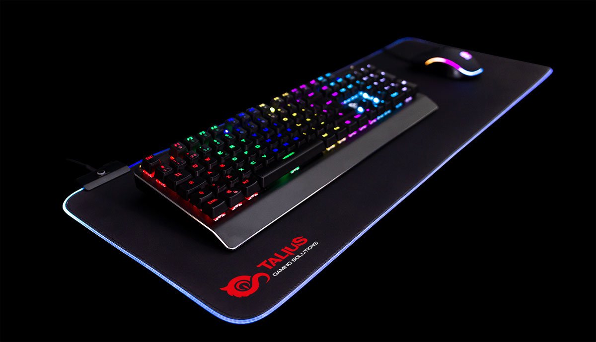 Talius Alfombrilla Gaming Tatami Xxl Retroiluminada Rgb