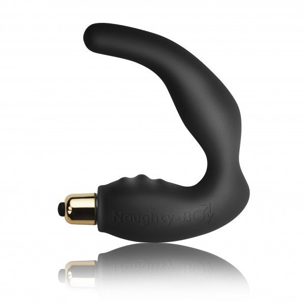 Rocks-Off - Naughty-Boy Masajeador Del Punto G Masculino 7 V Negro