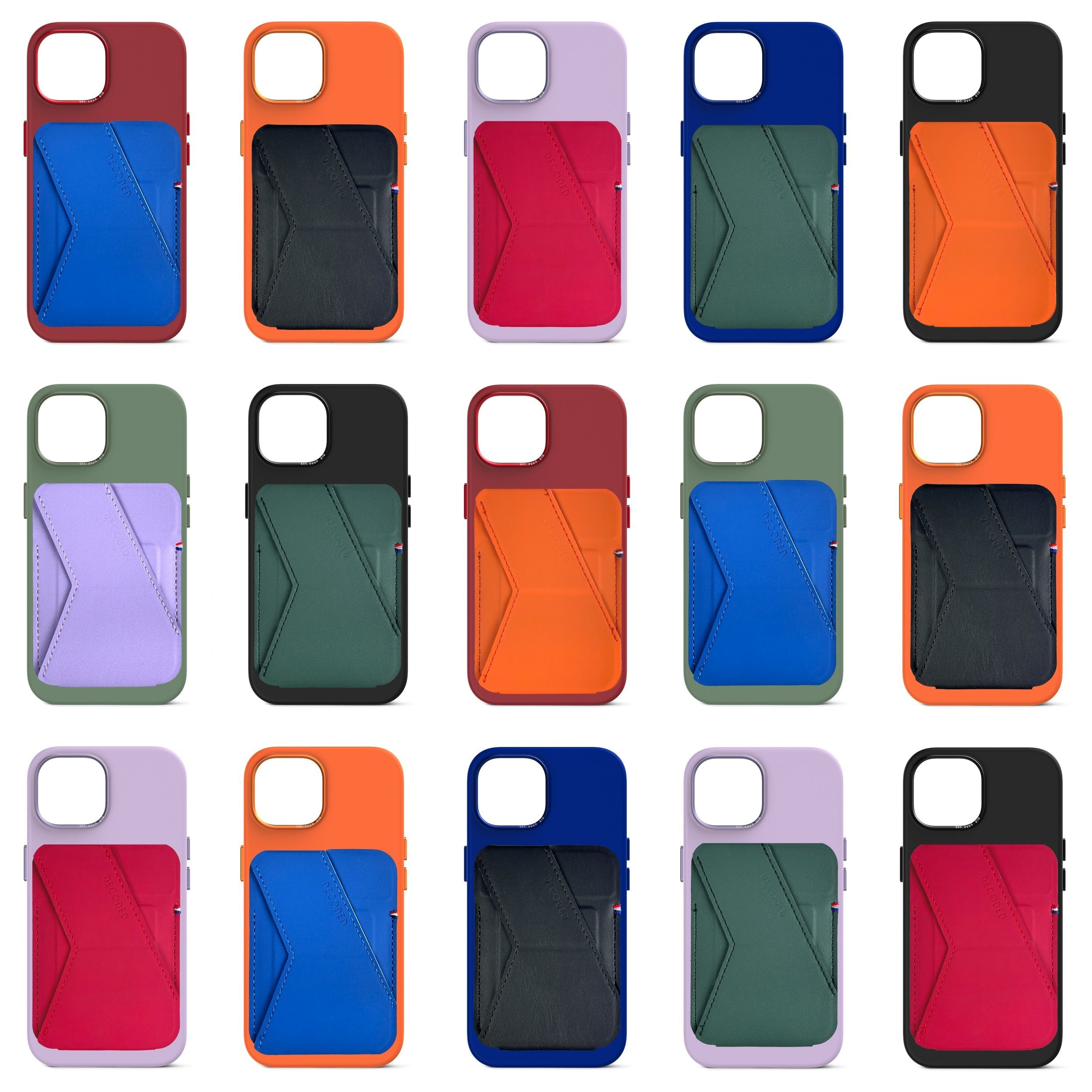 EAN 8720593011284 - Decoded D24MSCS1DR monedero, tarjetero y portadocumento de viaje Billetera Lavanda Silicona imagen 9