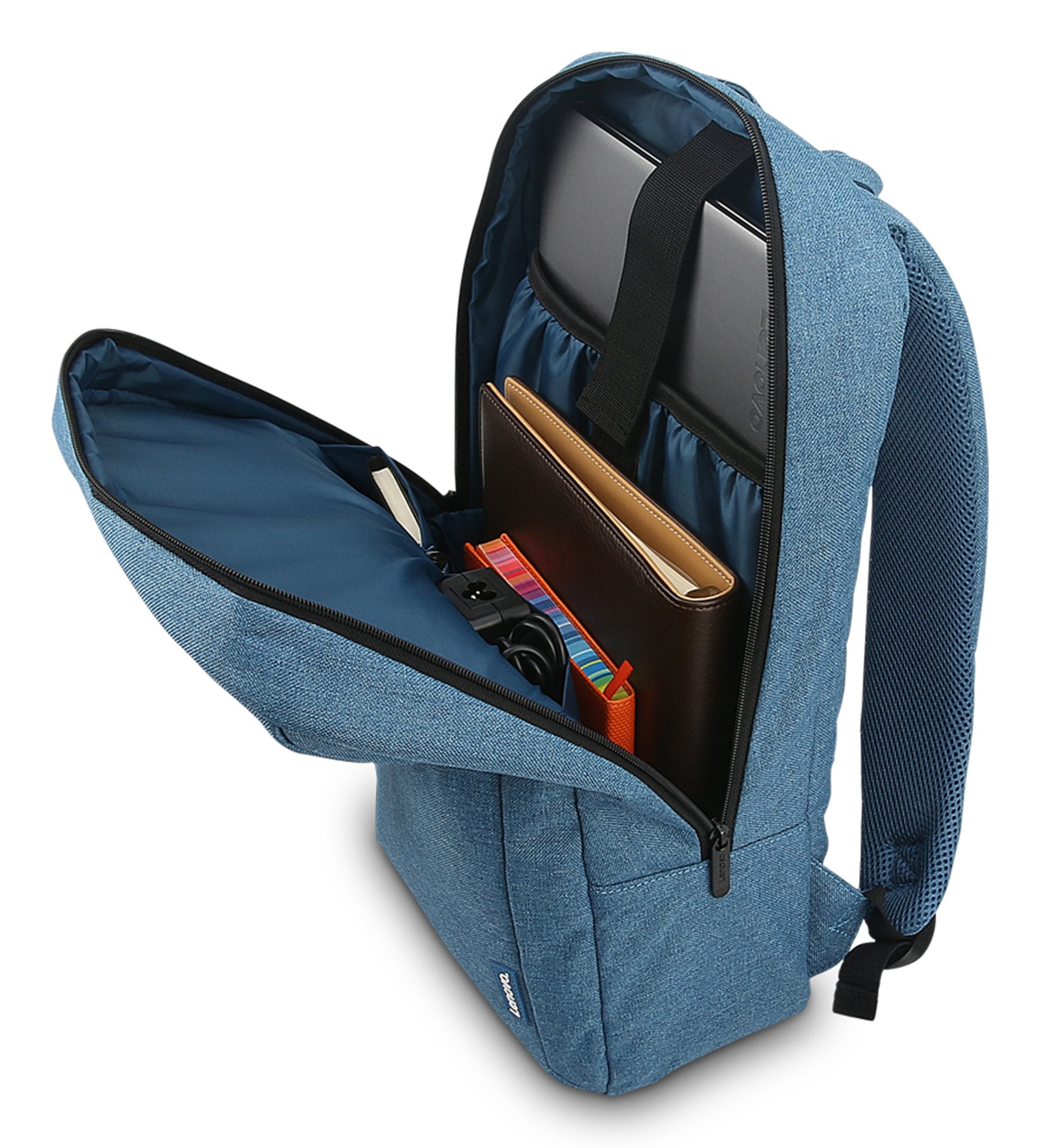 EAN 0191999684736 - Lenovo B210 39,6 cm (15.6") Mochila Azul imagen 3