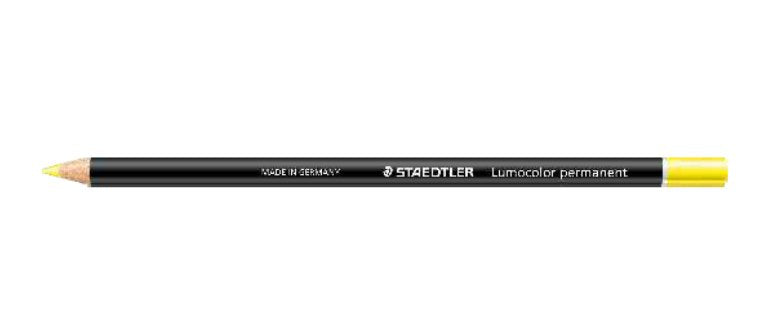 Marcador Seco Staedtler Permanente Amarillo 12 Piezas