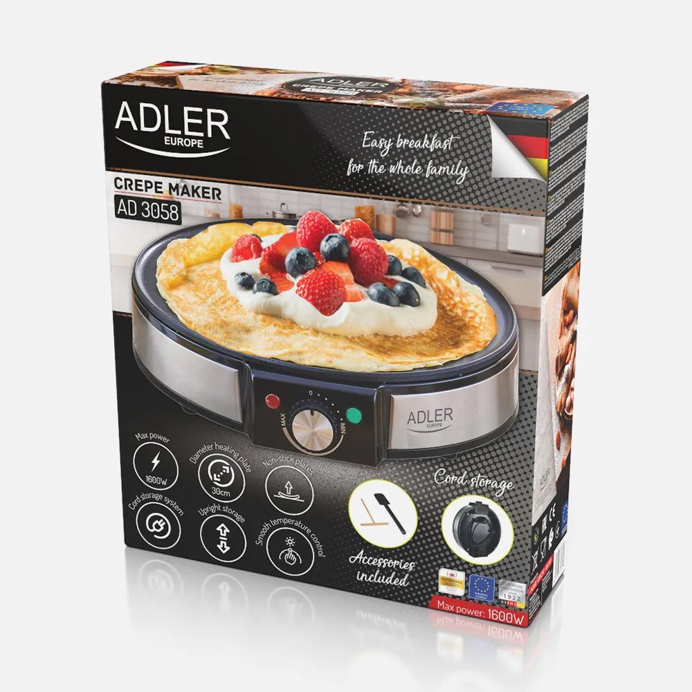 EAN 5903887807043 - Fabrilamp P034AD3058 crepera 1 crep(s) 1600 W Plata, Negro imagen 12