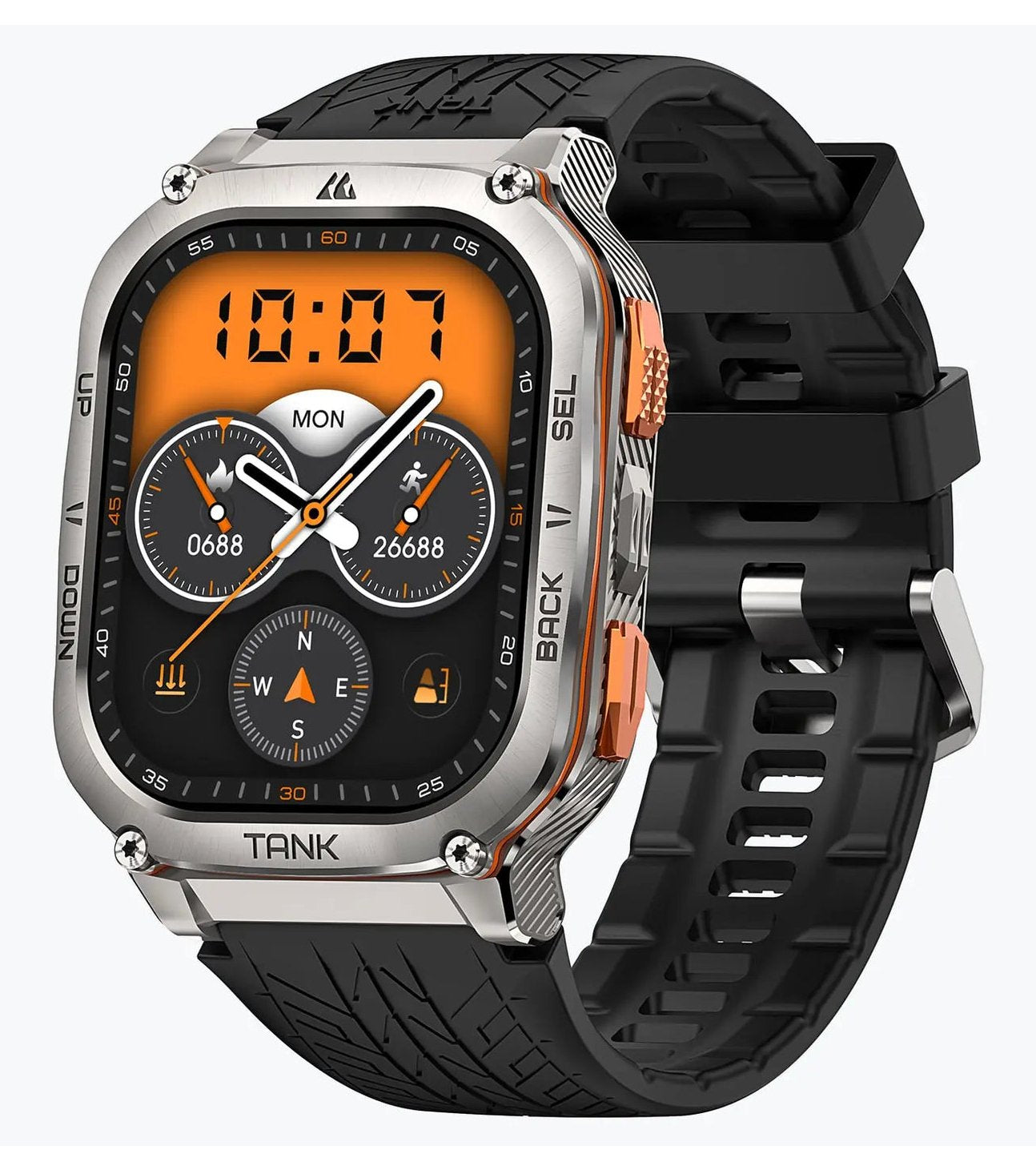 EAN 6974958250715 - KOSPET TANK M3 ULTRA 4,98 cm (1.96") AMOLED Digital 410 x 502 Pixeles Pantalla táctil Plata GPS (satélite imagen 1