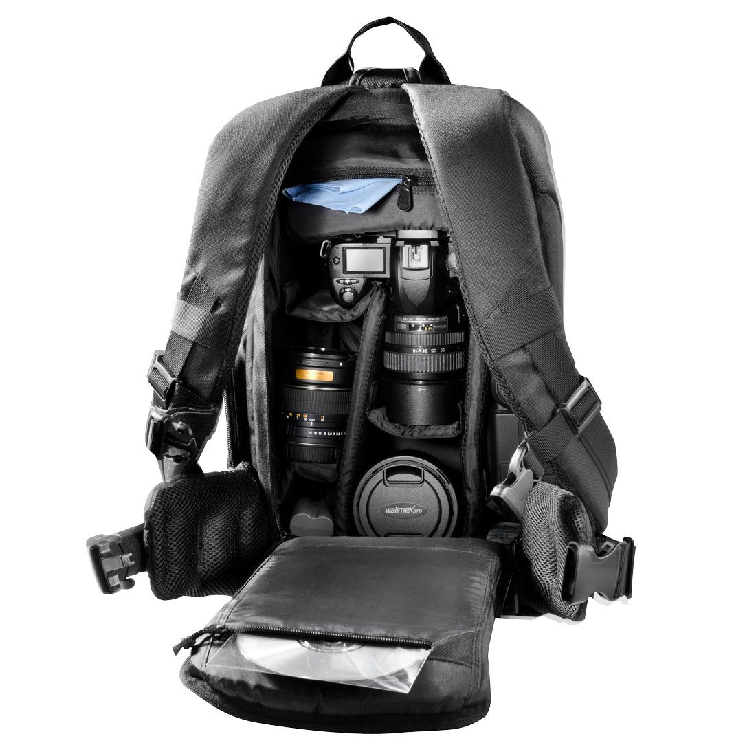 EAN 4260191244102 - Mantona 17947 estuche para cámara fotográfica Funda tipo mochila Negro imagen 4