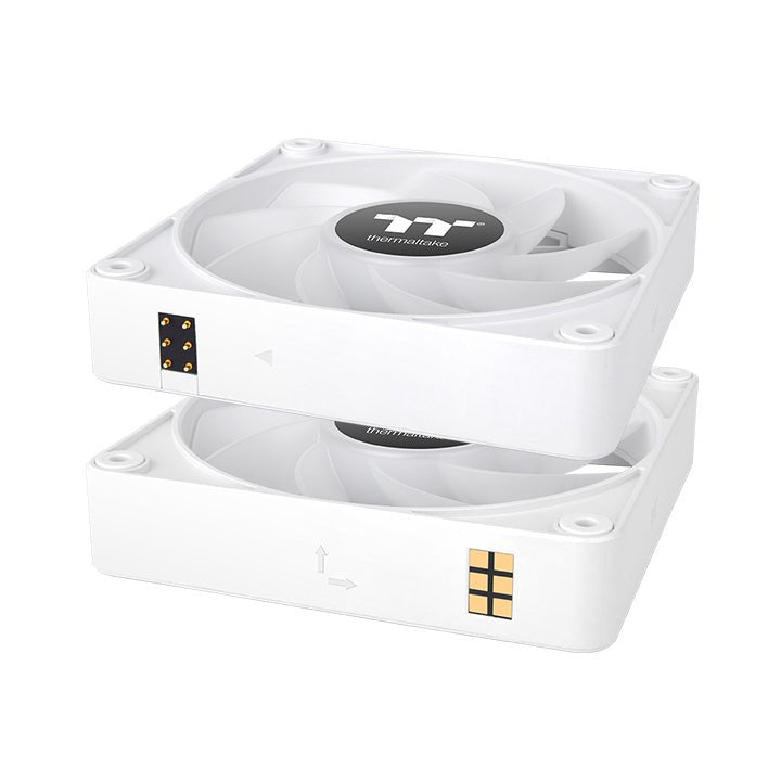 Ventilador Pc Inv Magnetico Thermaltake Ct140 Ex Argb 3xvent Blanco