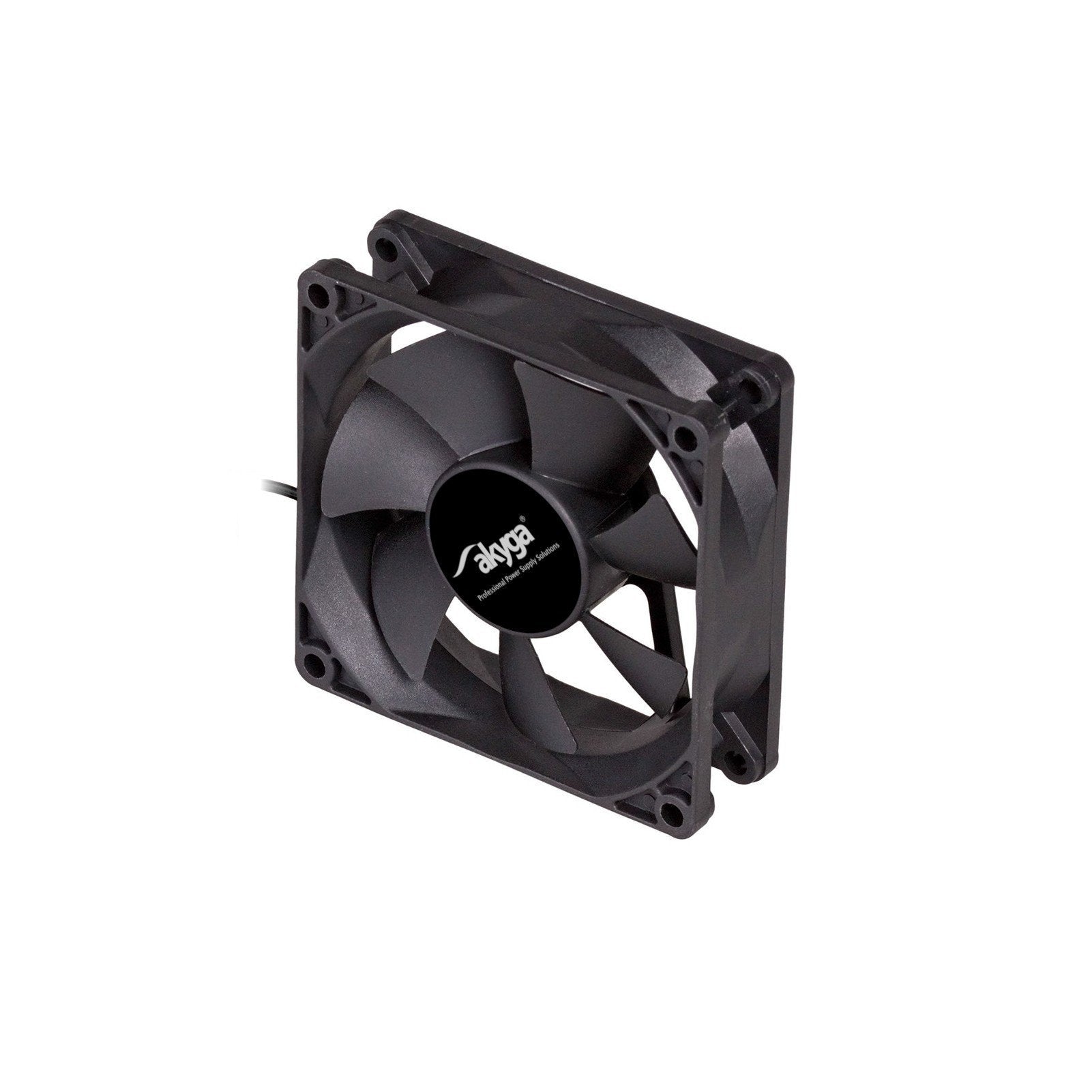 Akyga Ventilador Pc 8 Cm Aw-8a-Bk Molex 80x80 Mm