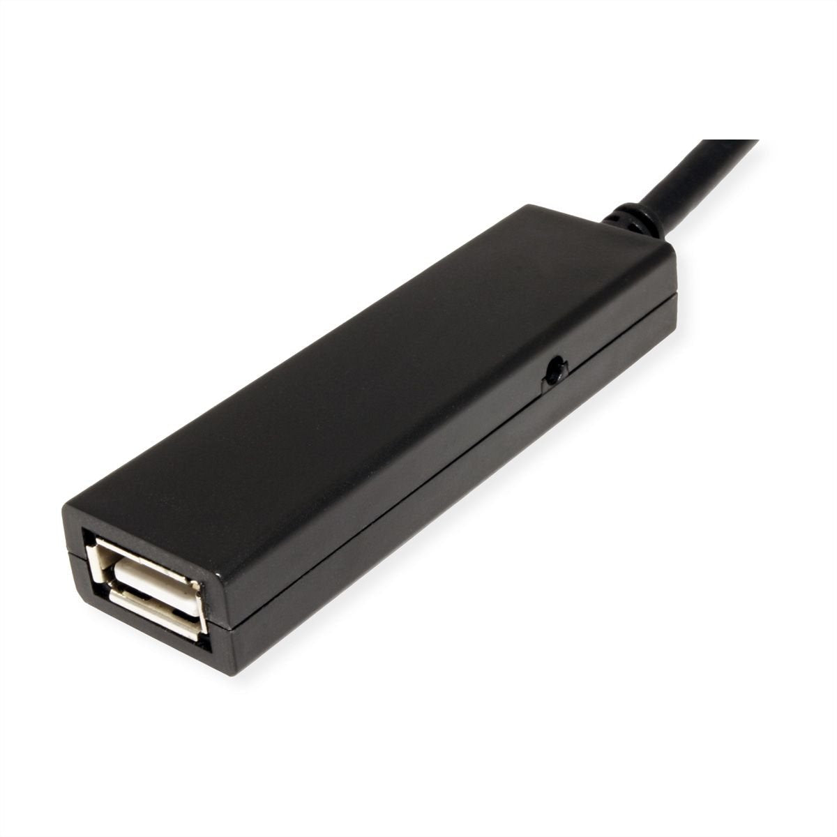 Value Usb 2.0 Verlngerung, Aktiv, Mit Repeater, A-C, Schwarz, 15 M