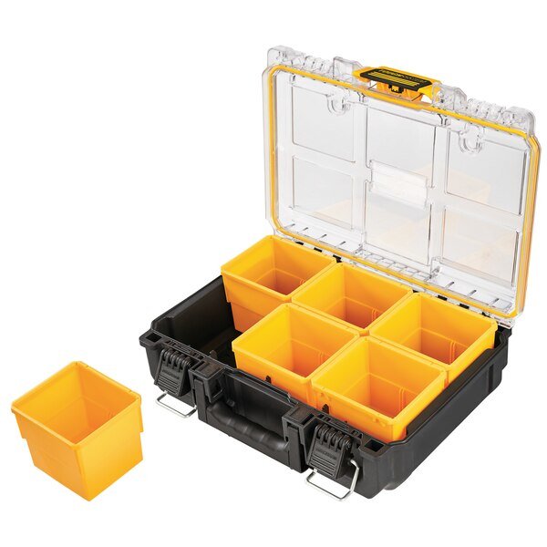 Dewalt Organizador De Medio Formato Toughsystem 2.0, Profundo, Caja De Herramientas Dwst83392-1