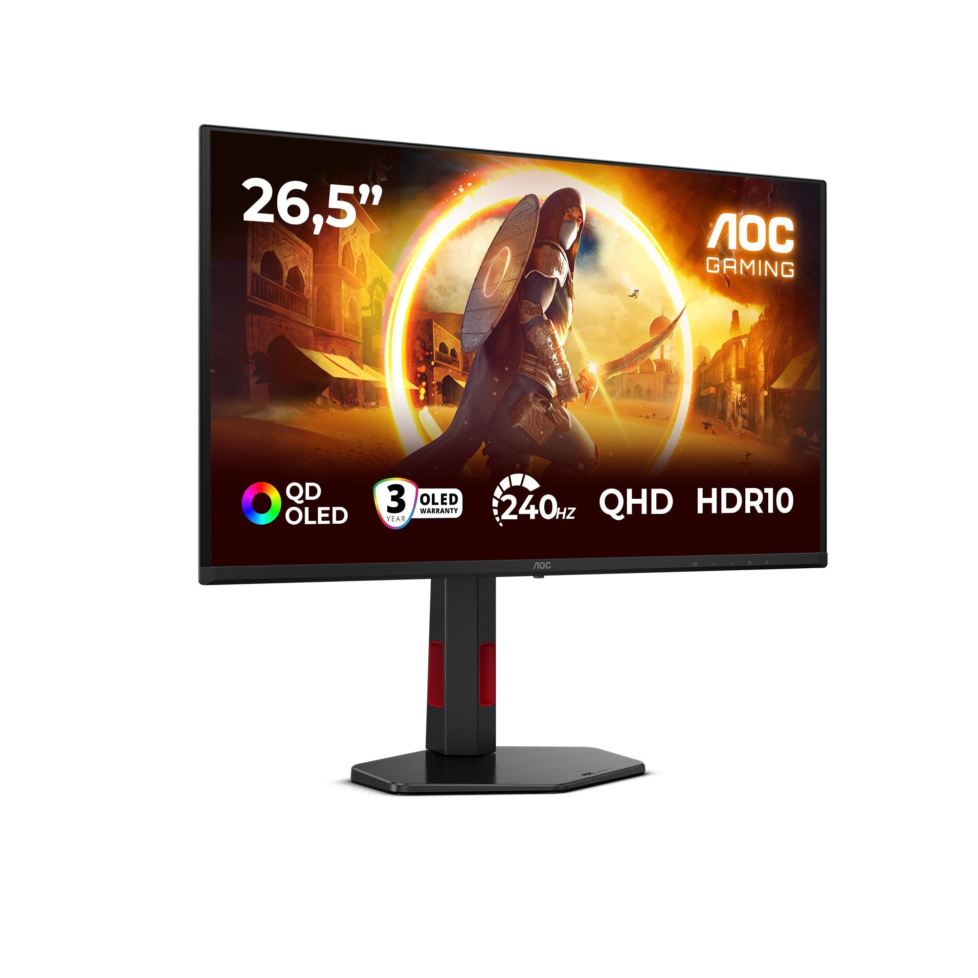 Aoc Gaming Q27g4zdr 27", 2560x1440 0.03ms 250cd M², Hdmi, Displayport, Headphone Out