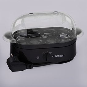 Cloer 6080 - Eierkocher - 350 W - Negro