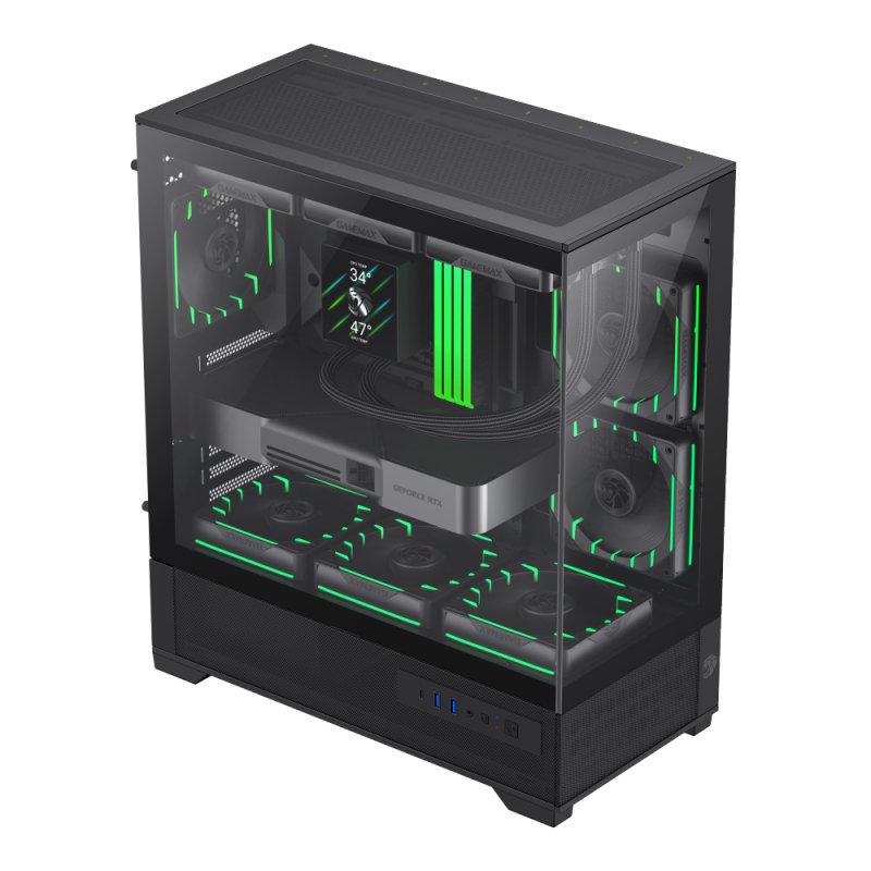 Caja Pc Gamemax Case Vista 2 Ab Atx