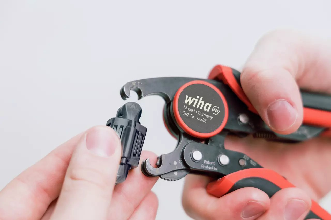 Wiha Herramienta De Crimpado Automática Z62000906sb, Pinzas De Crimpado Z62000906sb