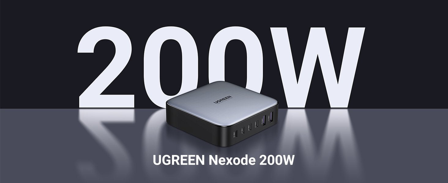 EAN 6957303849147 - Ugreen Nexode Universal Negro, Gris Corriente alterna Carga rápida Interior imagen 3