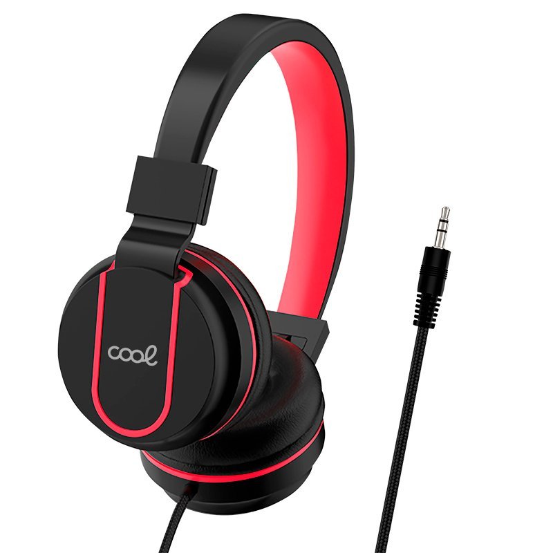 Auriculares Cascos Cool Toronto Black-Red