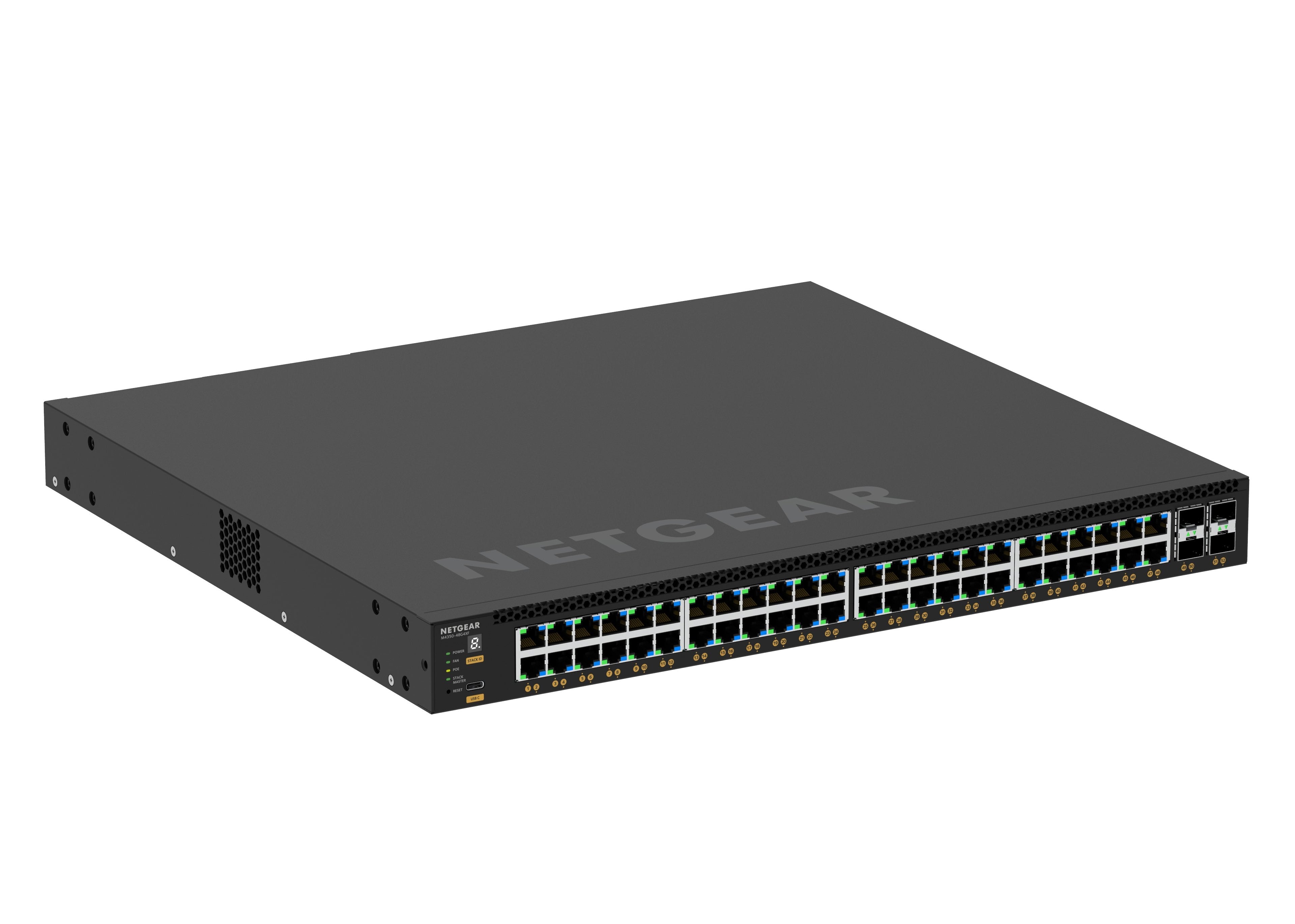 EAN 606449161953 - NETGEAR M4350-48G4XF Gestionado L3 Gigabit Ethernet (10/100/1000) Energía sobre Ethernet (PoE) 1U Negro imagen 6