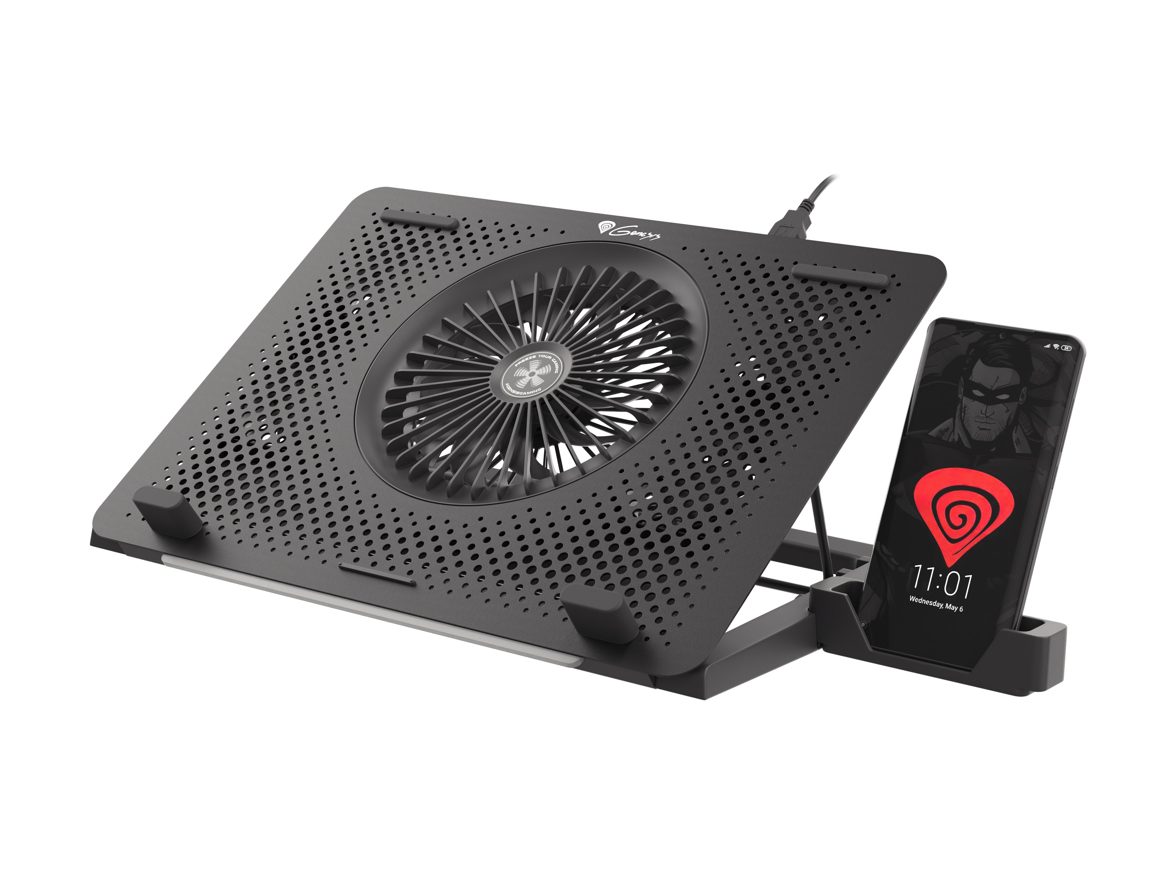 EAN 5901969426489 - GENESIS Oxid 450 almohadilla fría 39,6 cm (15.6") 2400 RPM Negro imagen 9